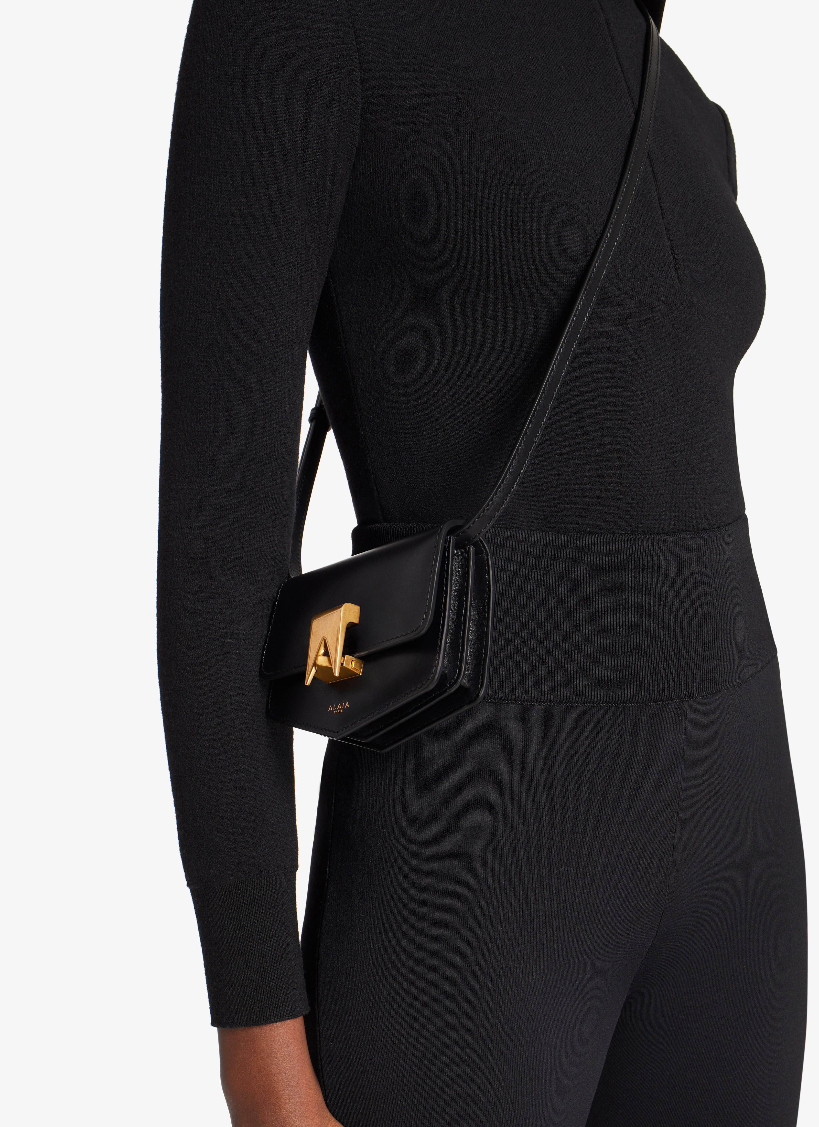 Le Papa Mini bag in box calfskin - maison-alaia.com