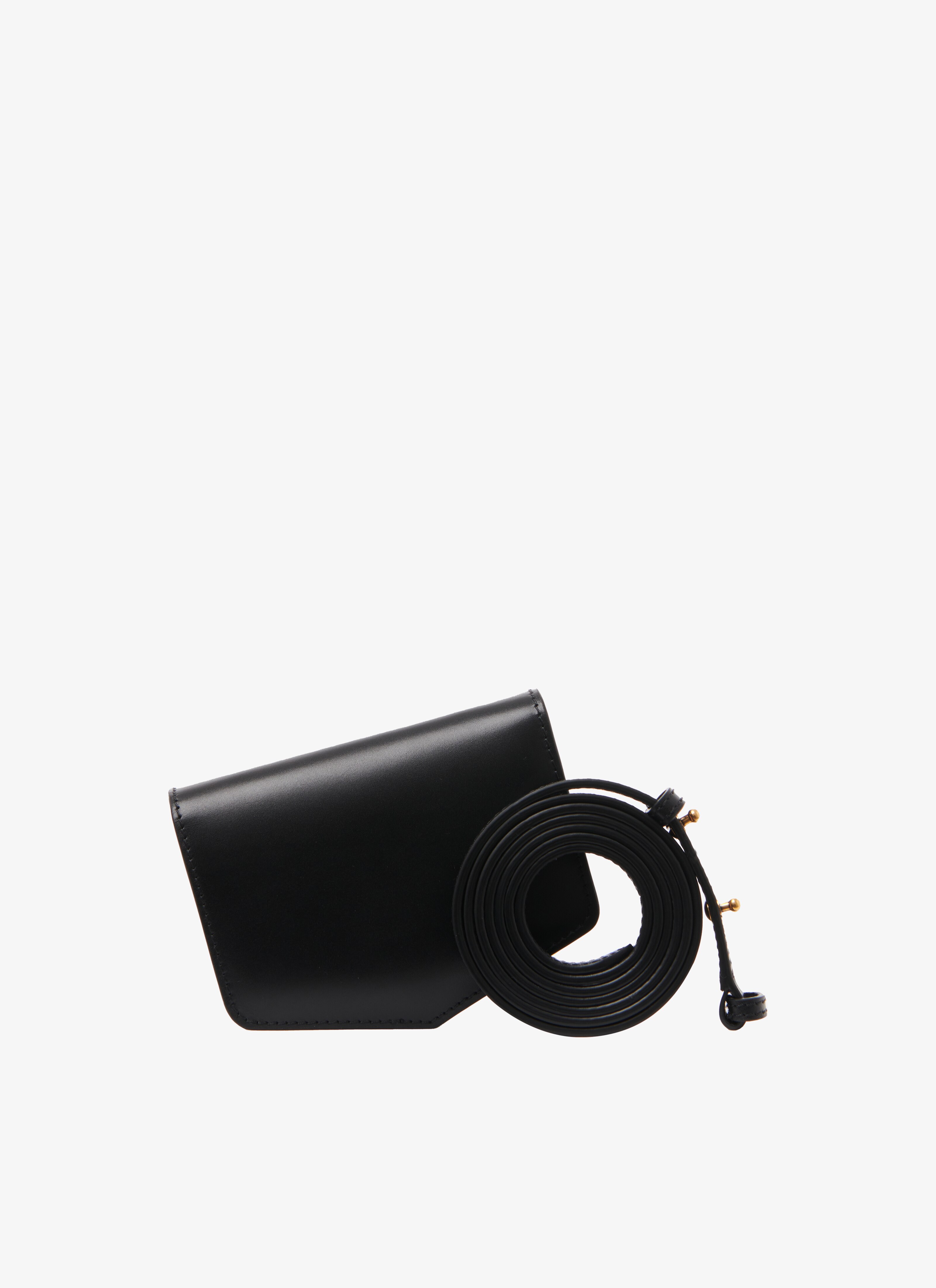 ALAÏA BLACK LE PAPA MINI BAG IN CALFSKIN