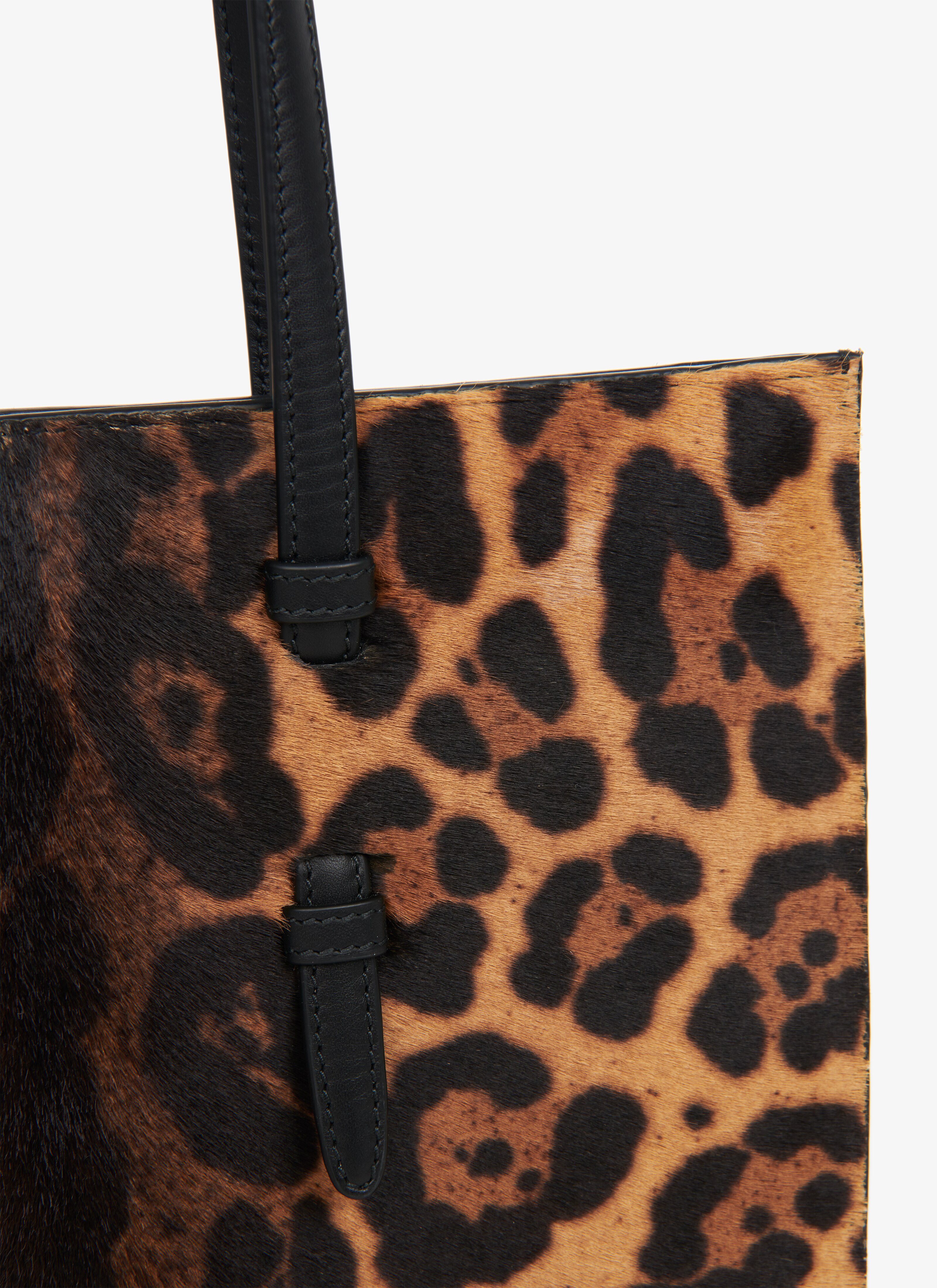 ALAÏA SEPIA FLAT MINA TOTE BAG SMALL