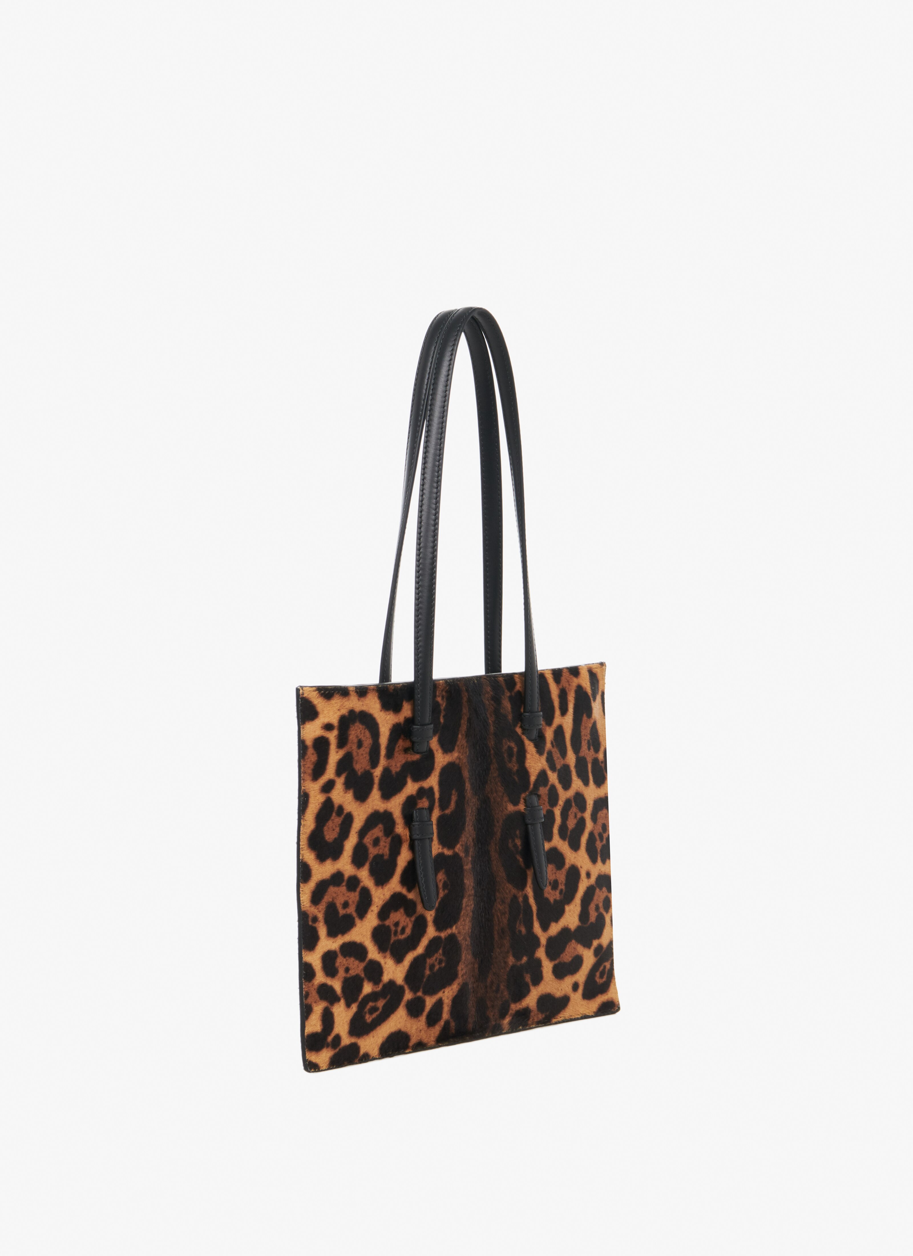 ALAÏA SEPIA FLAT MINA TOTE BAG SMALL