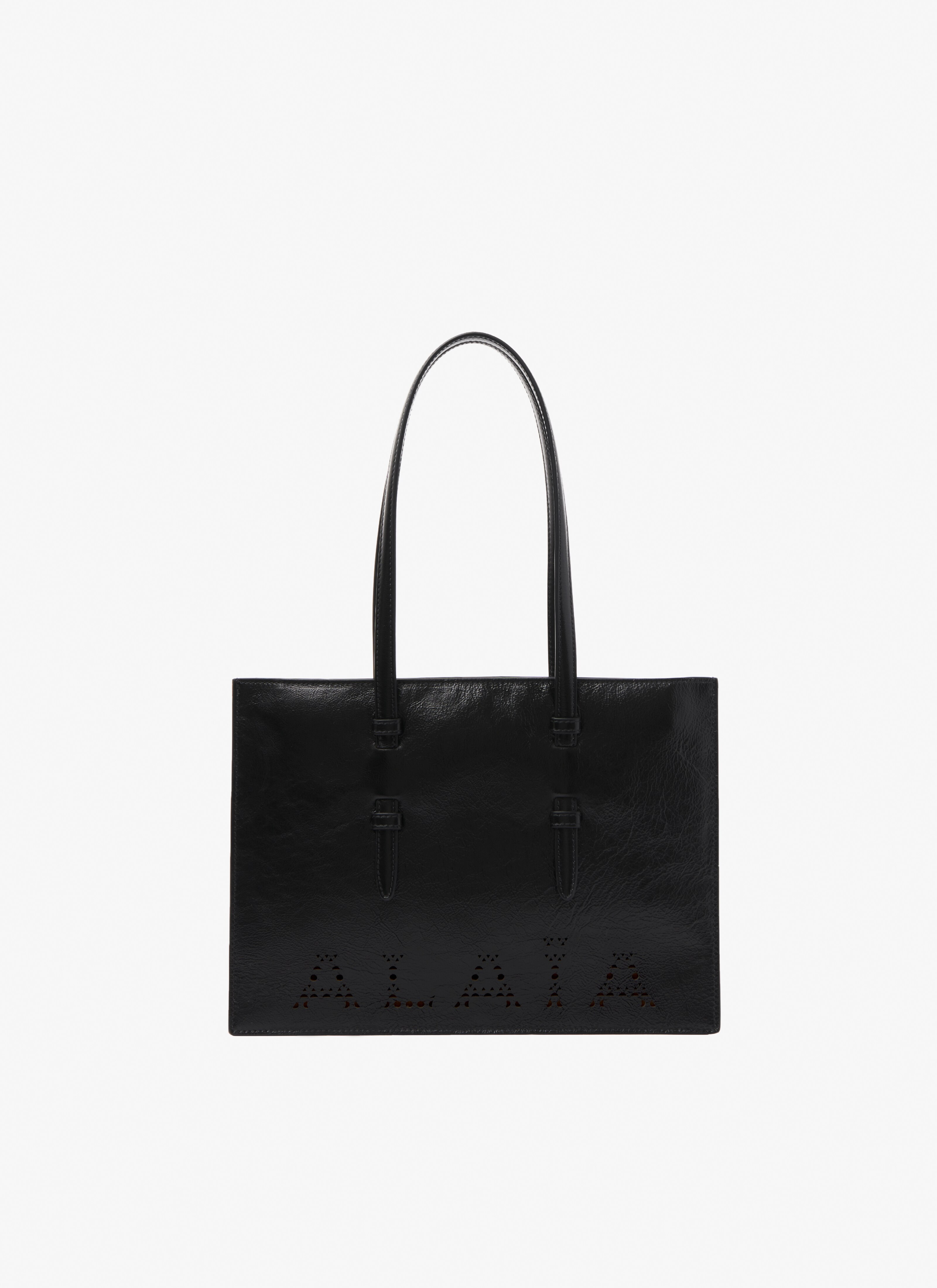 Flat Mina tote bag Small maison-alaia.com
