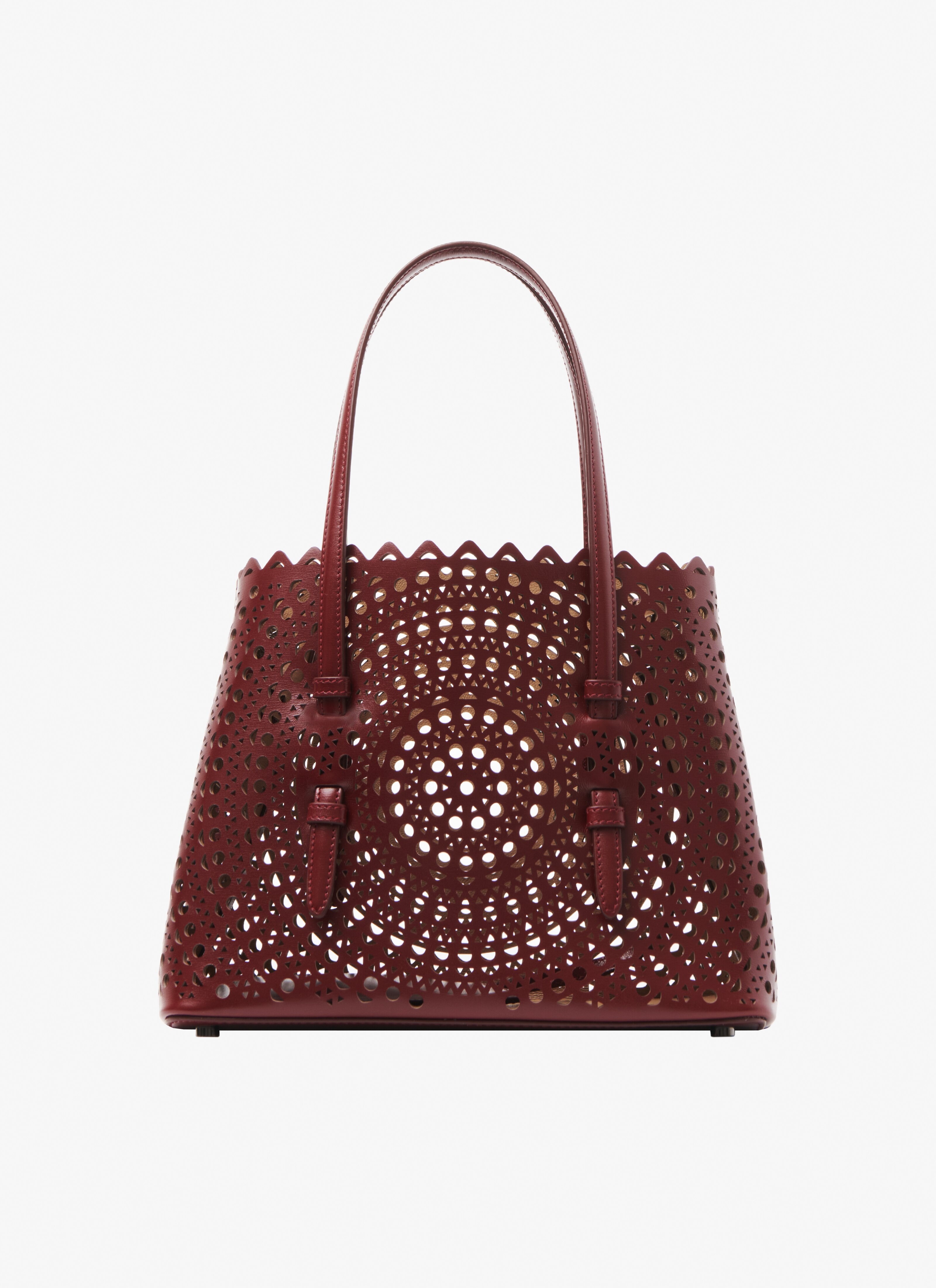 MINA 25 BAG IN NEW VIENNE LUX CALFSKIN maison-alaia.com