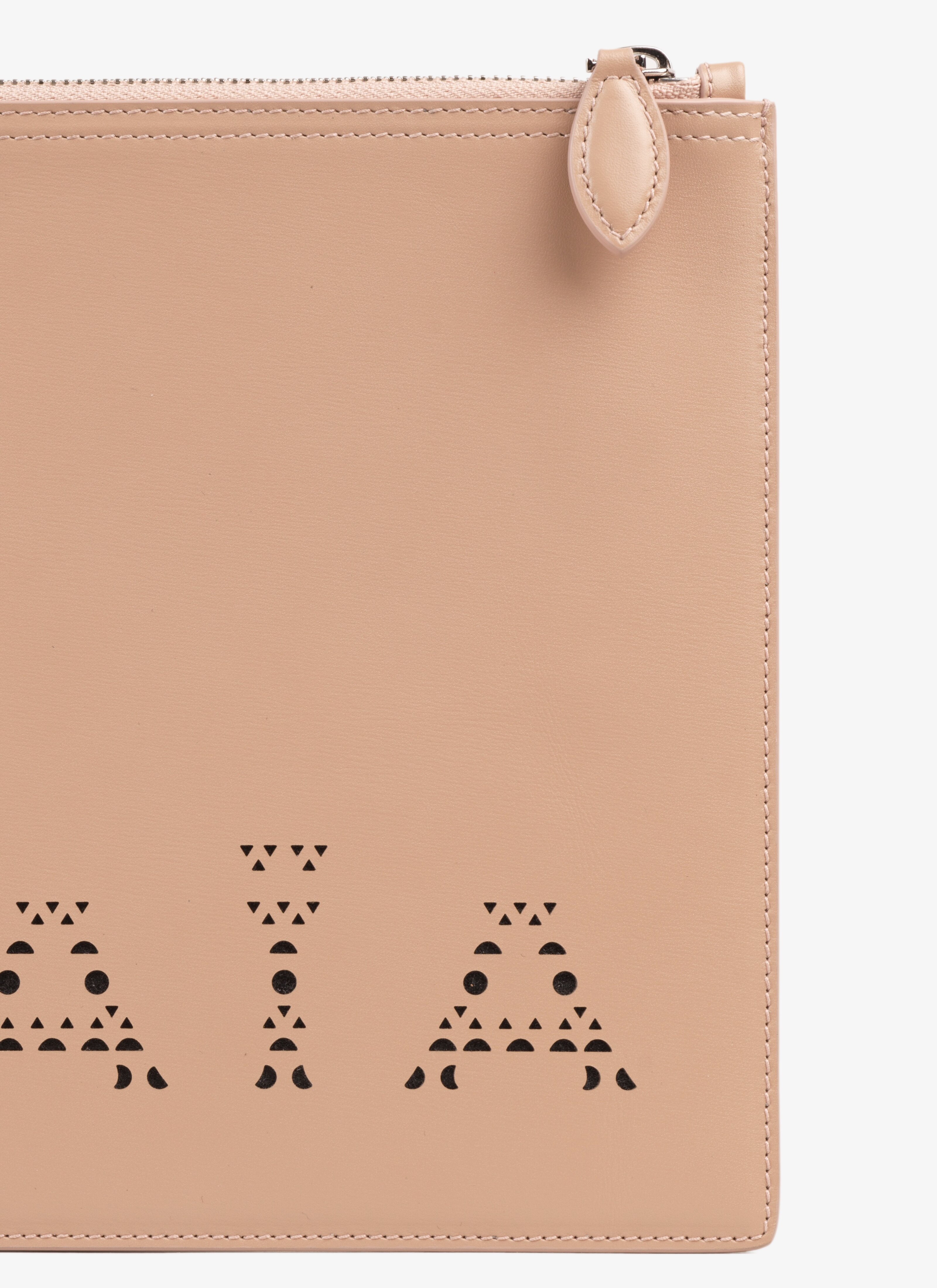 ALAÏA SANDY LARGE LOGO POUCH
