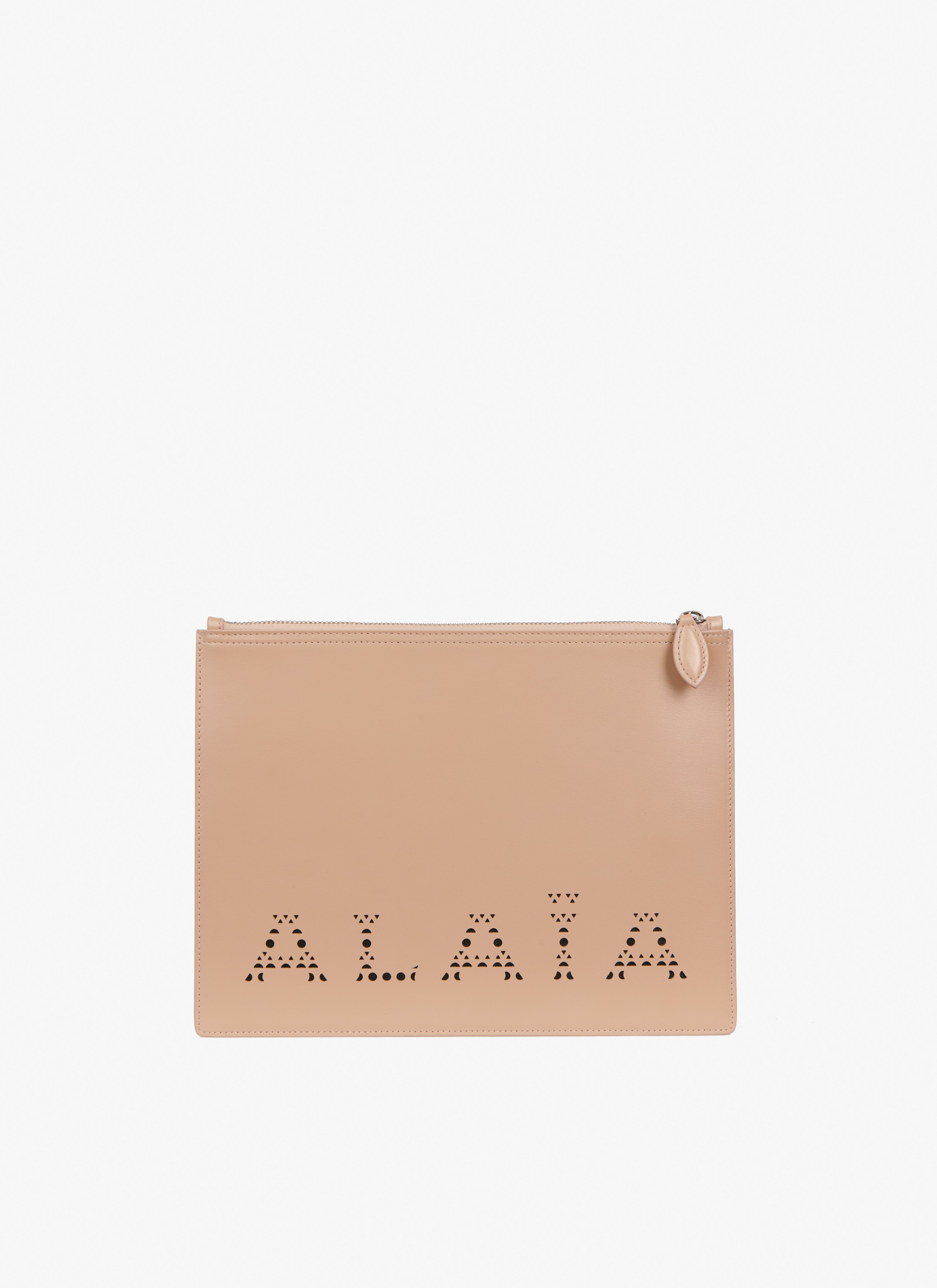 Large logo pouch
 maison-alaia.com