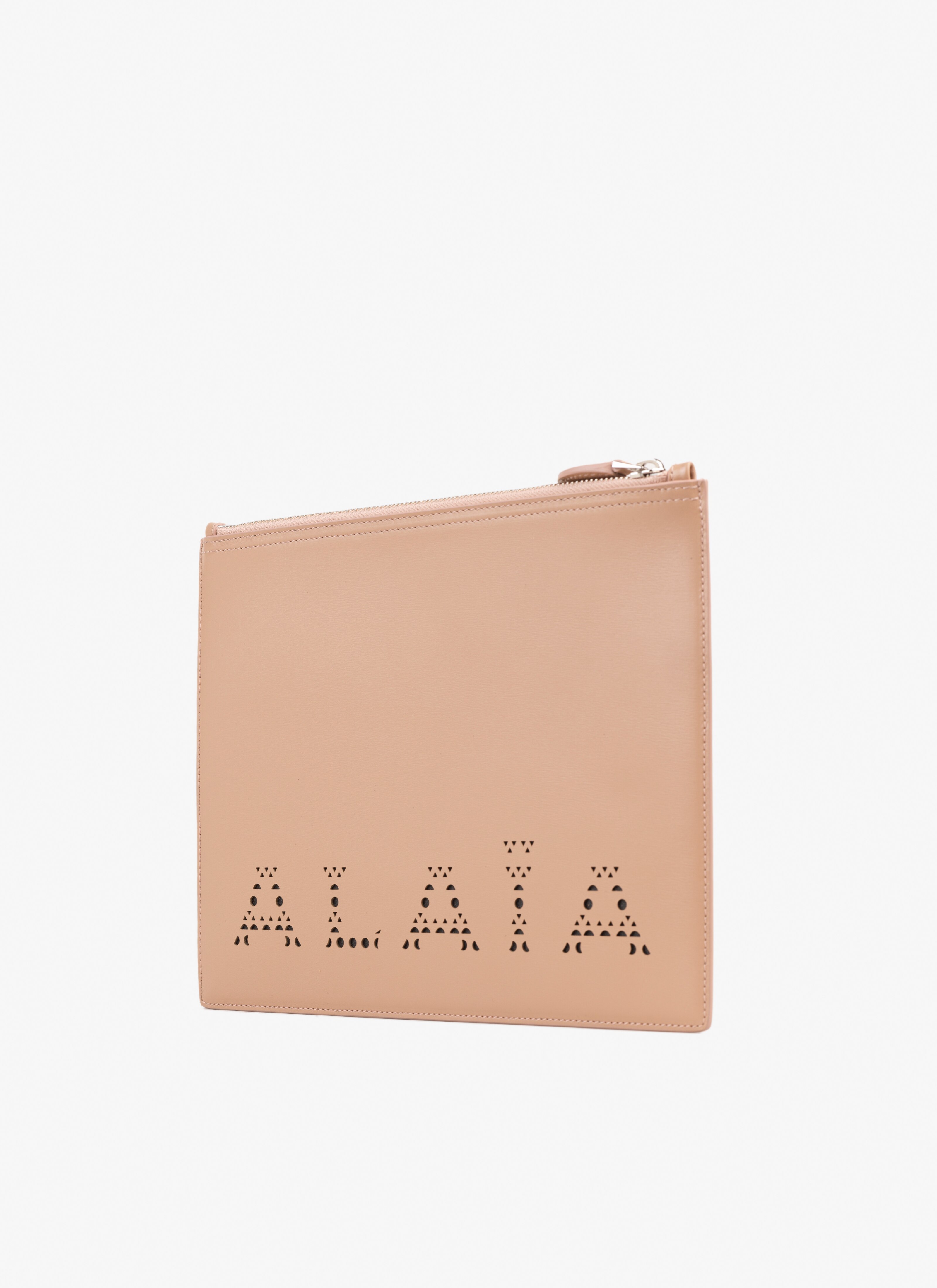 ALAÏA SANDY LARGE LOGO POUCH
