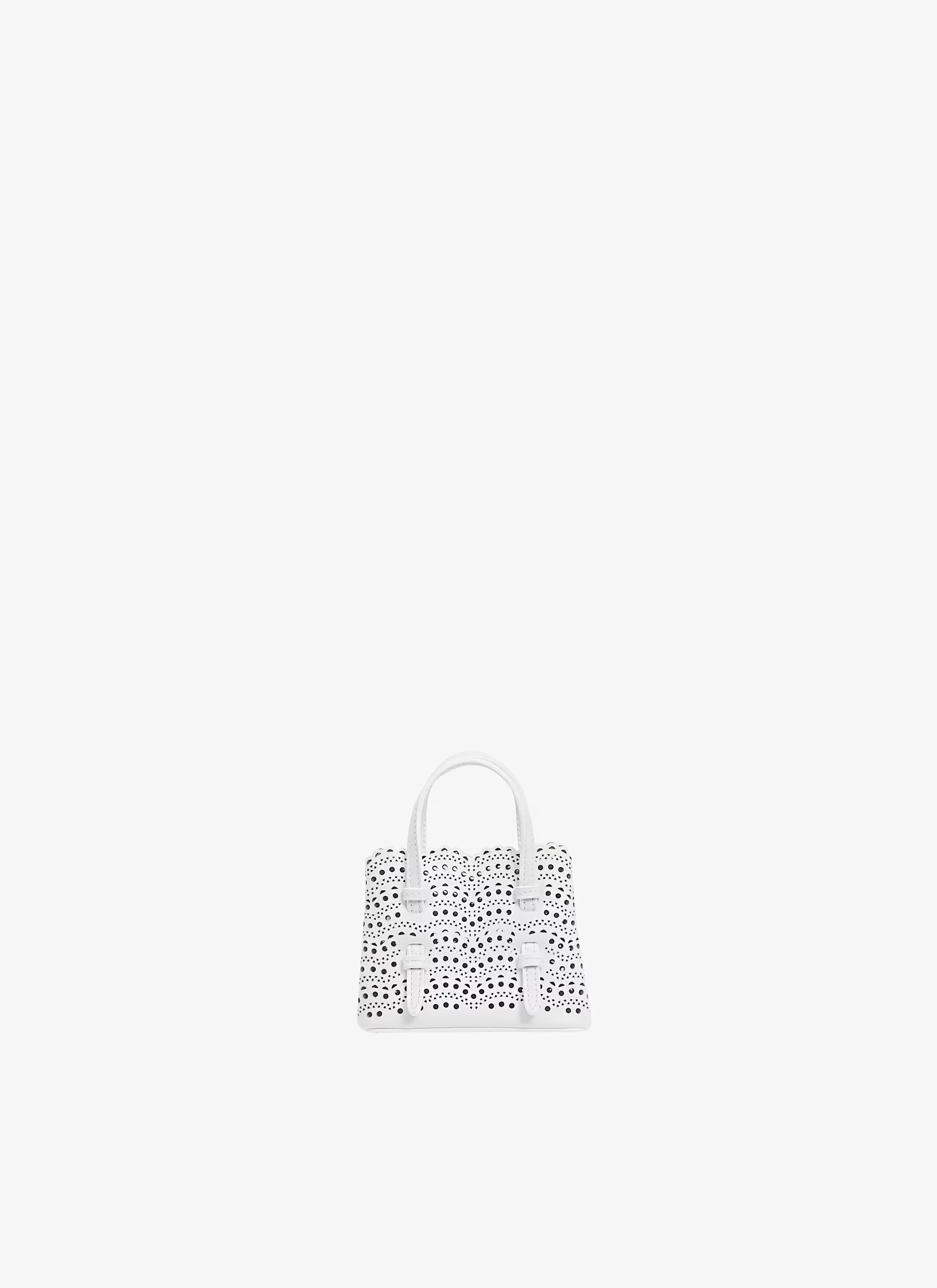 Mini Mina bag in vienne calfskin maison-alaia.com