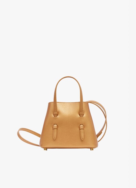 Mina 16 bag in metallic goatskin - maison-alaia.com