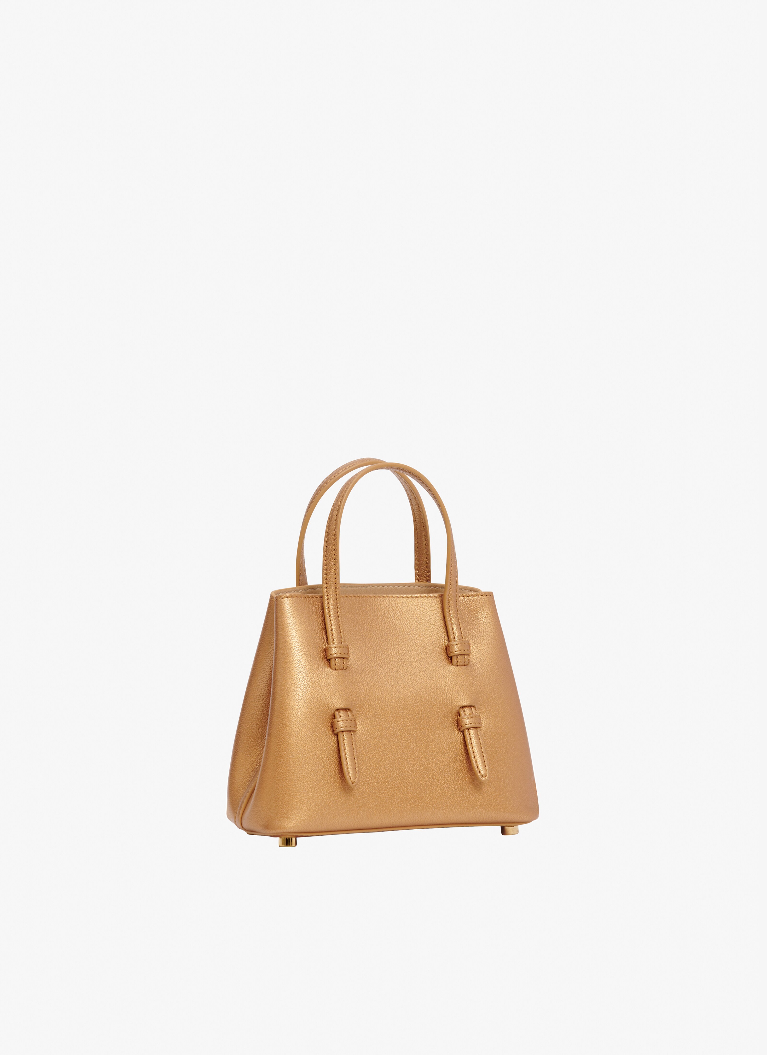 Mina 16 bag in metallic goatskin - maison-alaia.com