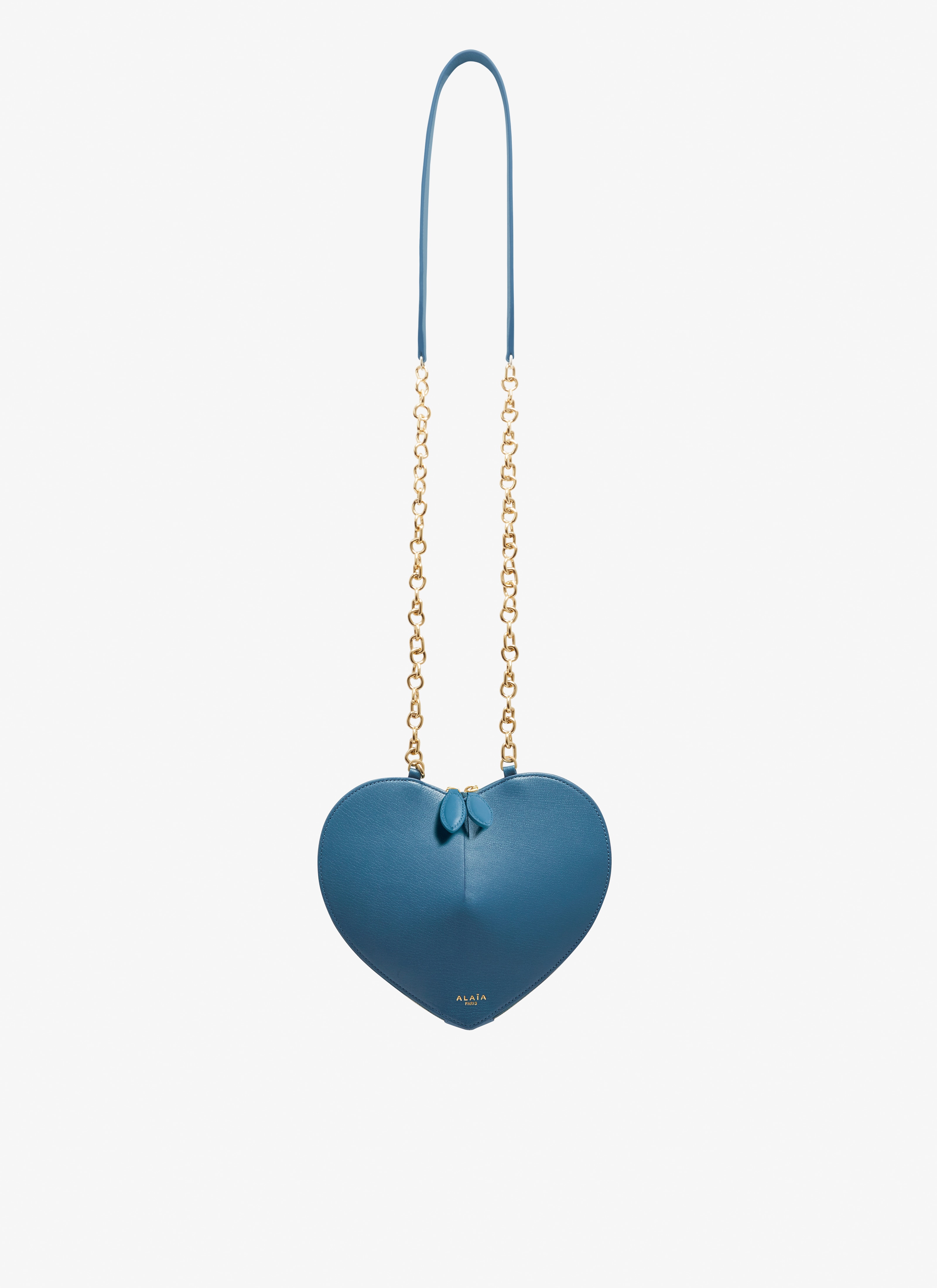 Le Cœur with chain bag in goatskin - maison-alaia.com
