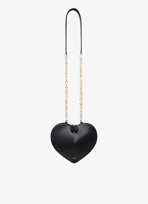 Le Cœur with chain bag in goatskin - maison-alaia.com
