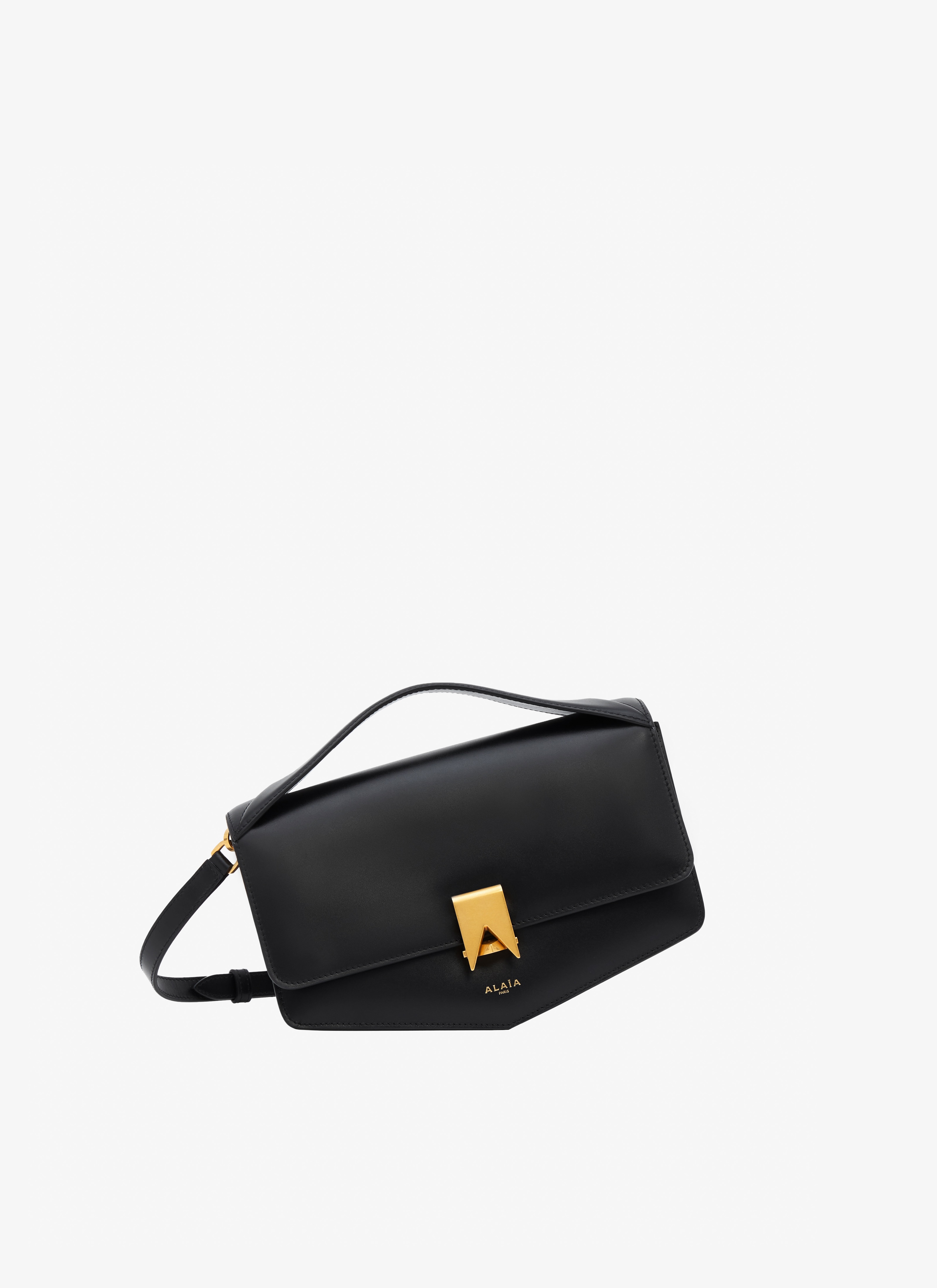 ALAÏA Women's Black Le Papa Small Bag In Calfskin