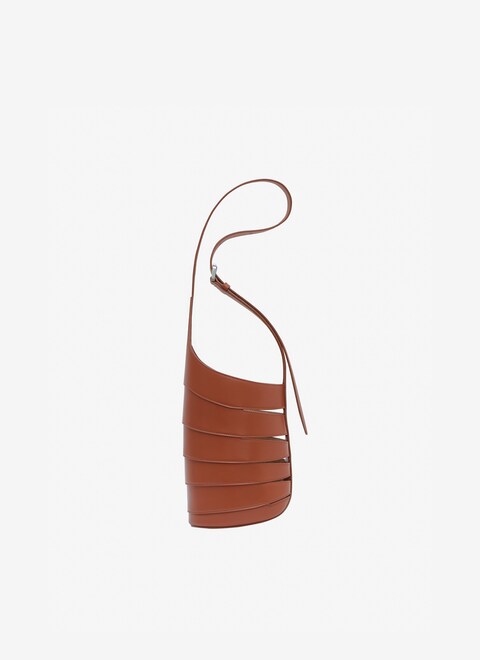 Babel Small bag in glossy smooth calfskin - maison-alaia.com