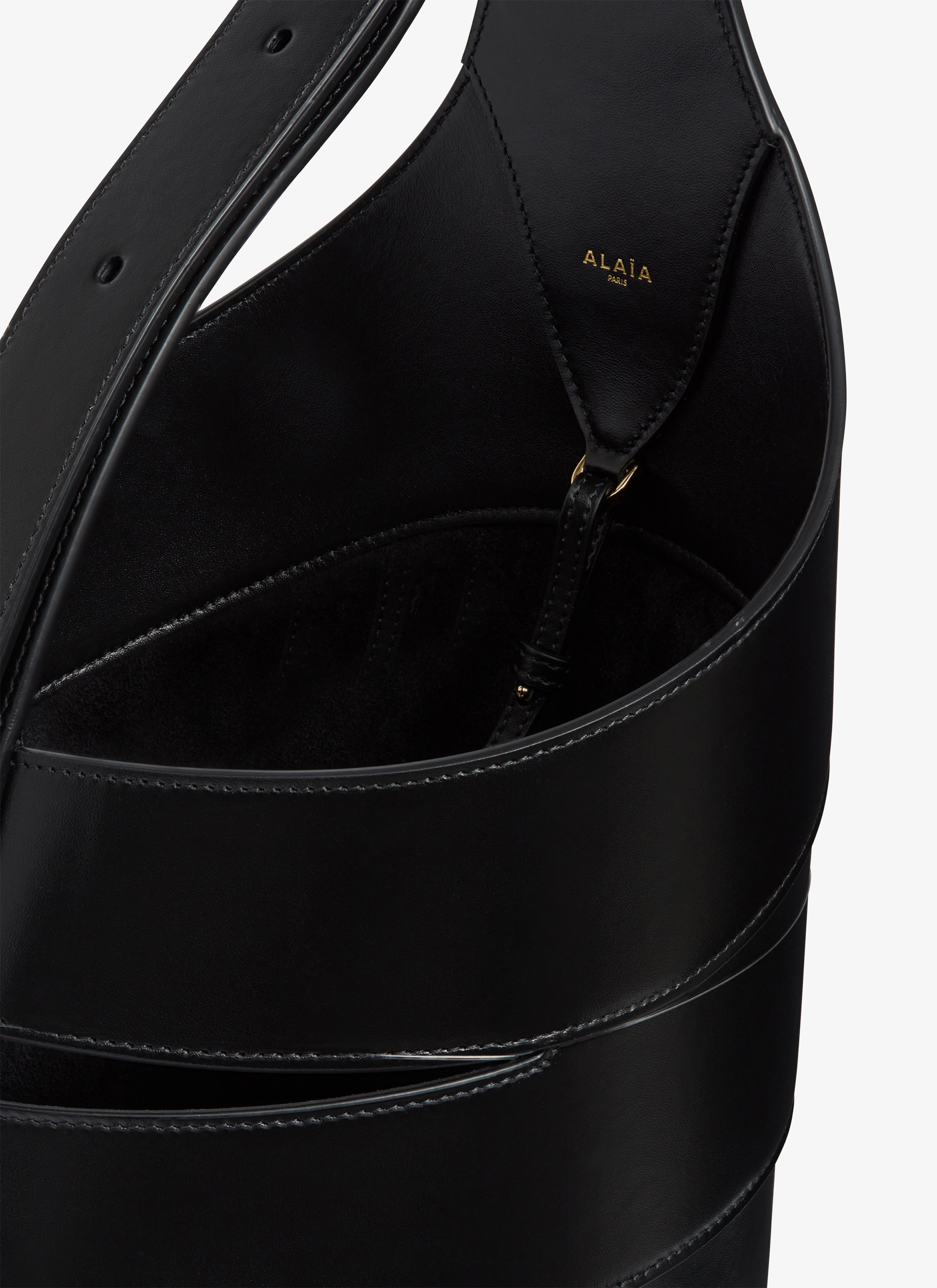 ALAÏA BLACK BABEL MEDIUM BAG IN CALFSKIN