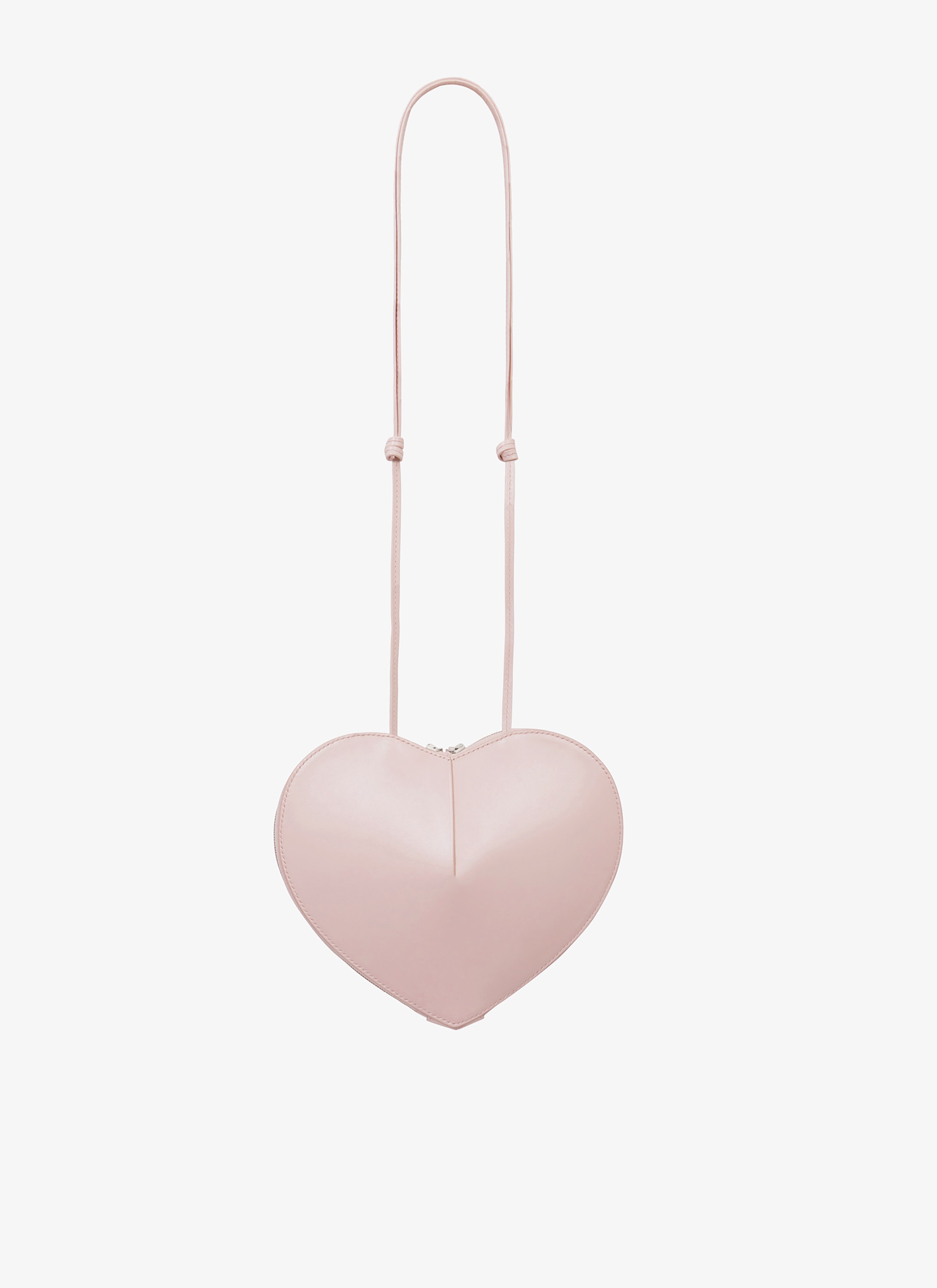 ALAÏA PINK LE CŒUR BAG IN CALFSKIN