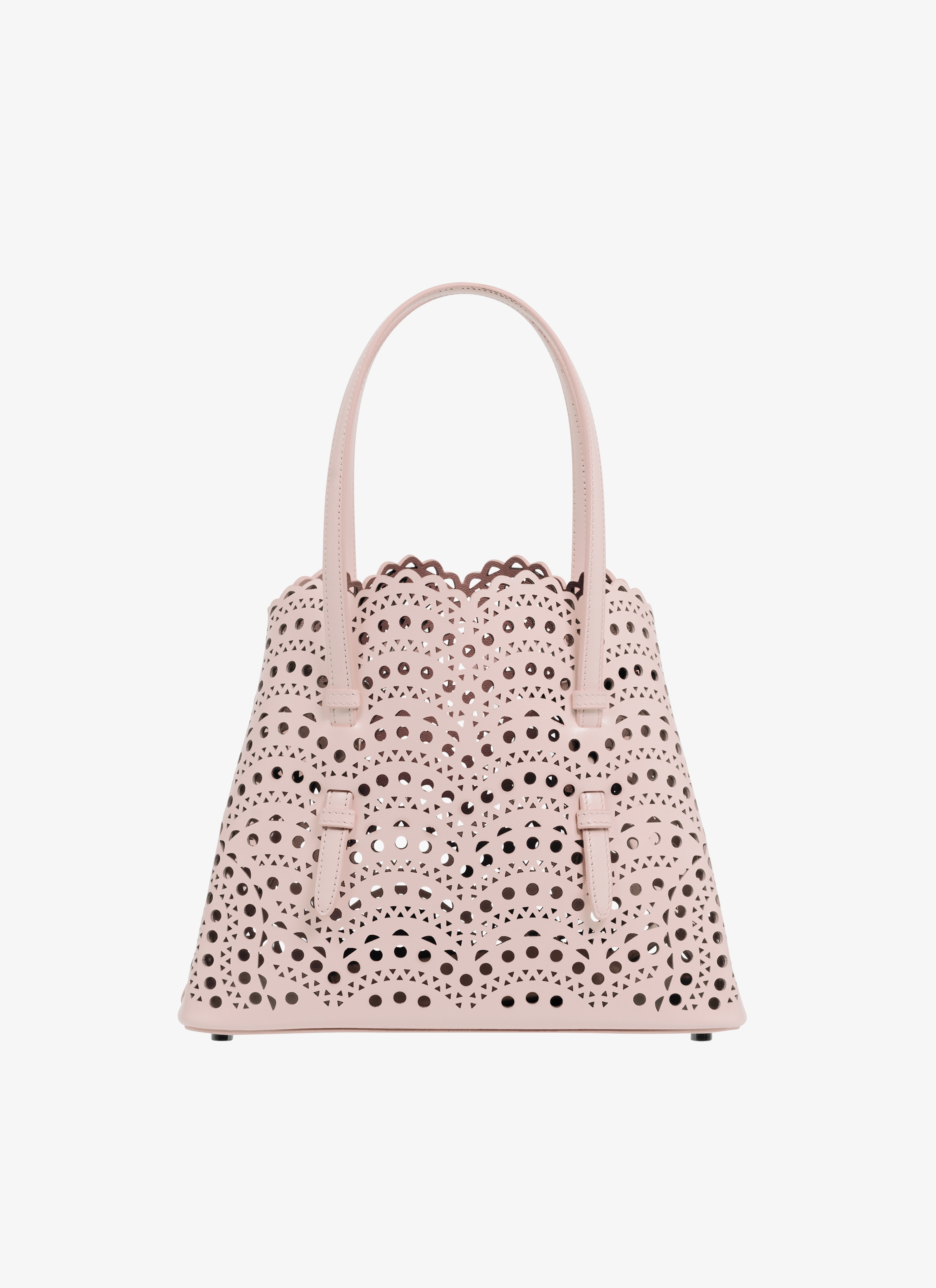 ALAÏA Pink Mina 25 Bag In Vienne Wave Lux Calfskin | ALAÏA MX