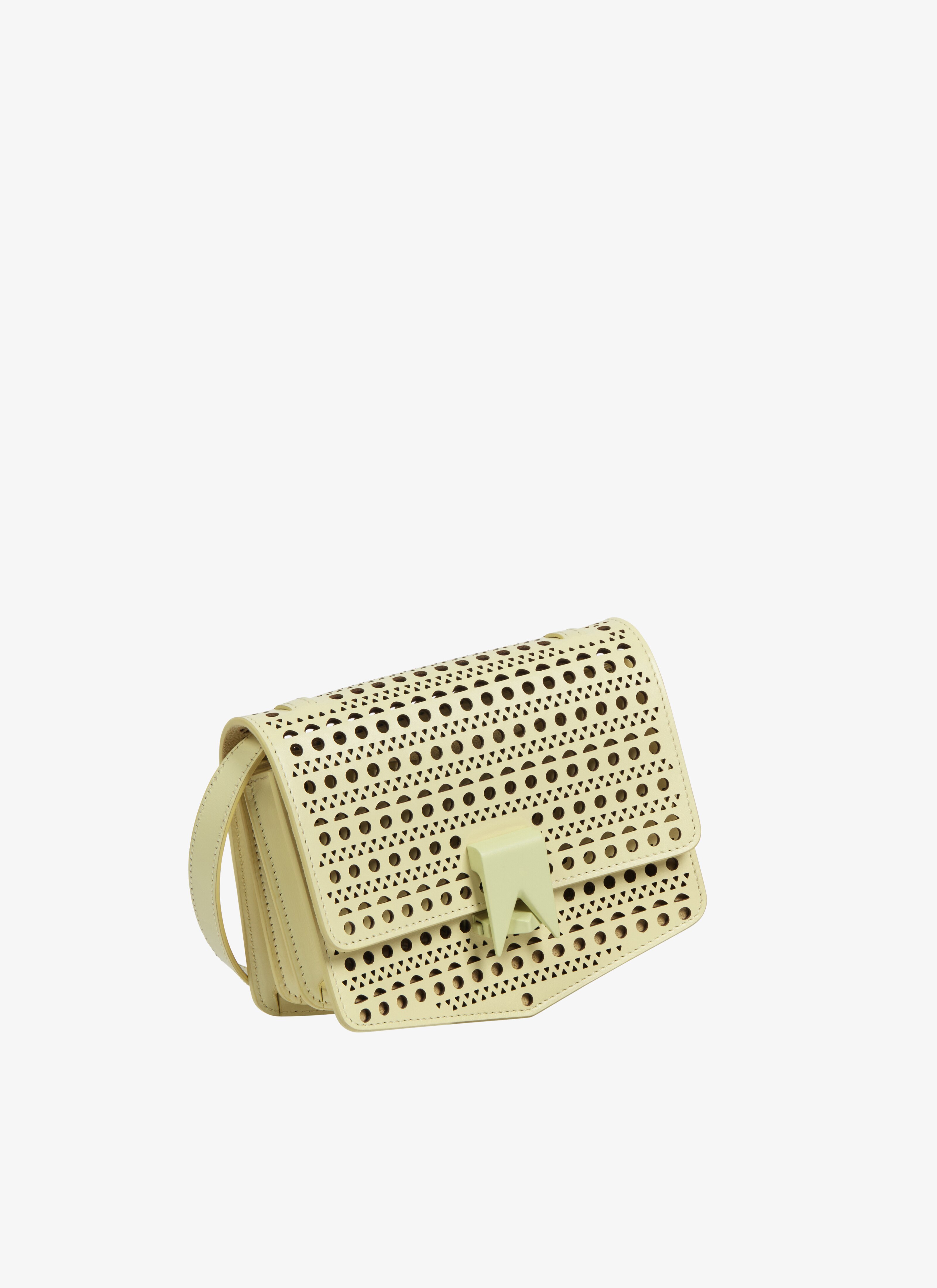Juliette store rattan clutch