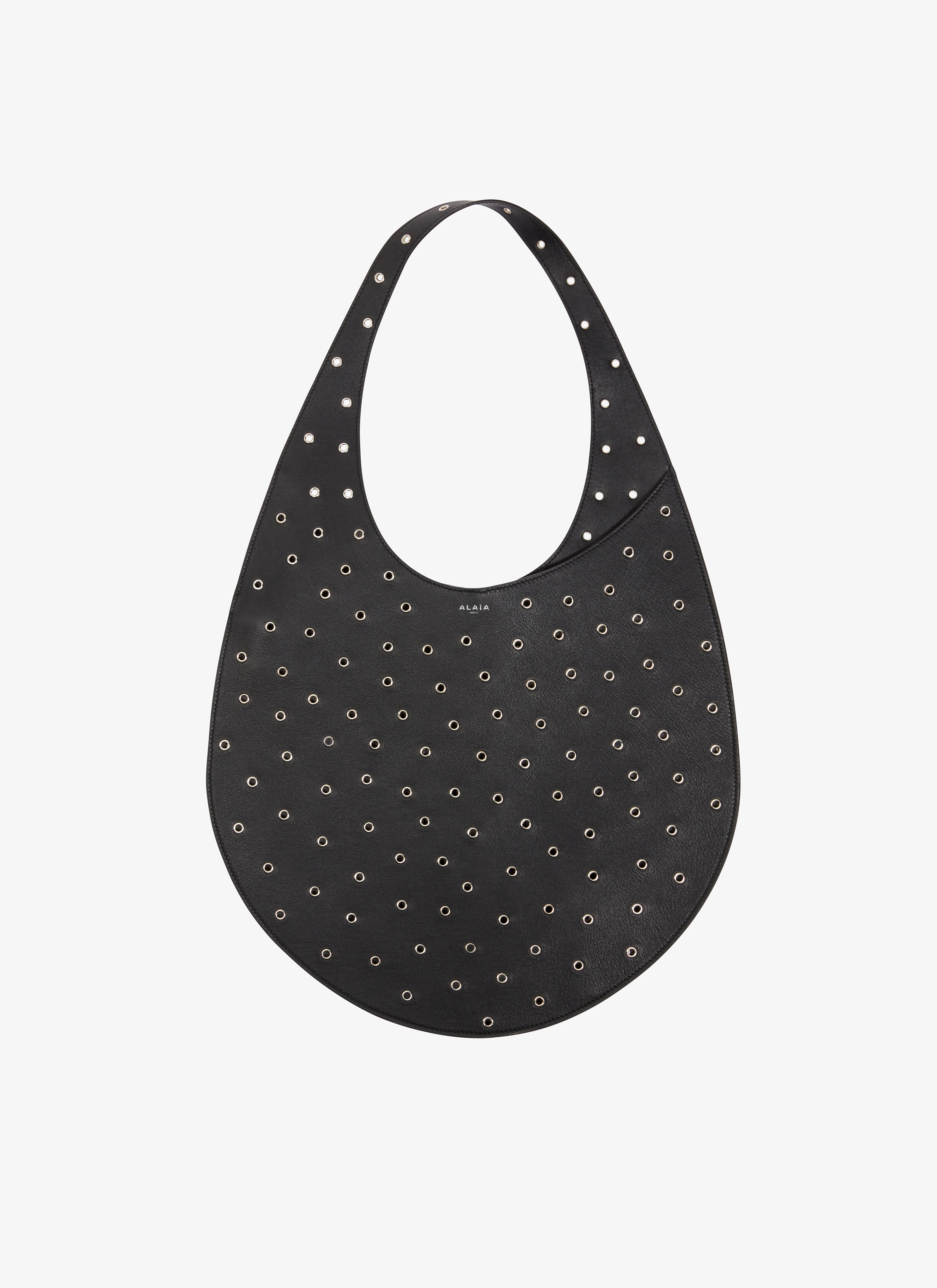 ONE PIECE MEDIUM BAG IN LEATHER - maison-alaia.com