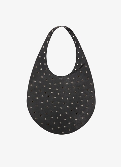 ONE PIECE MEDIUM BAG IN LEATHER - maison-alaia.com