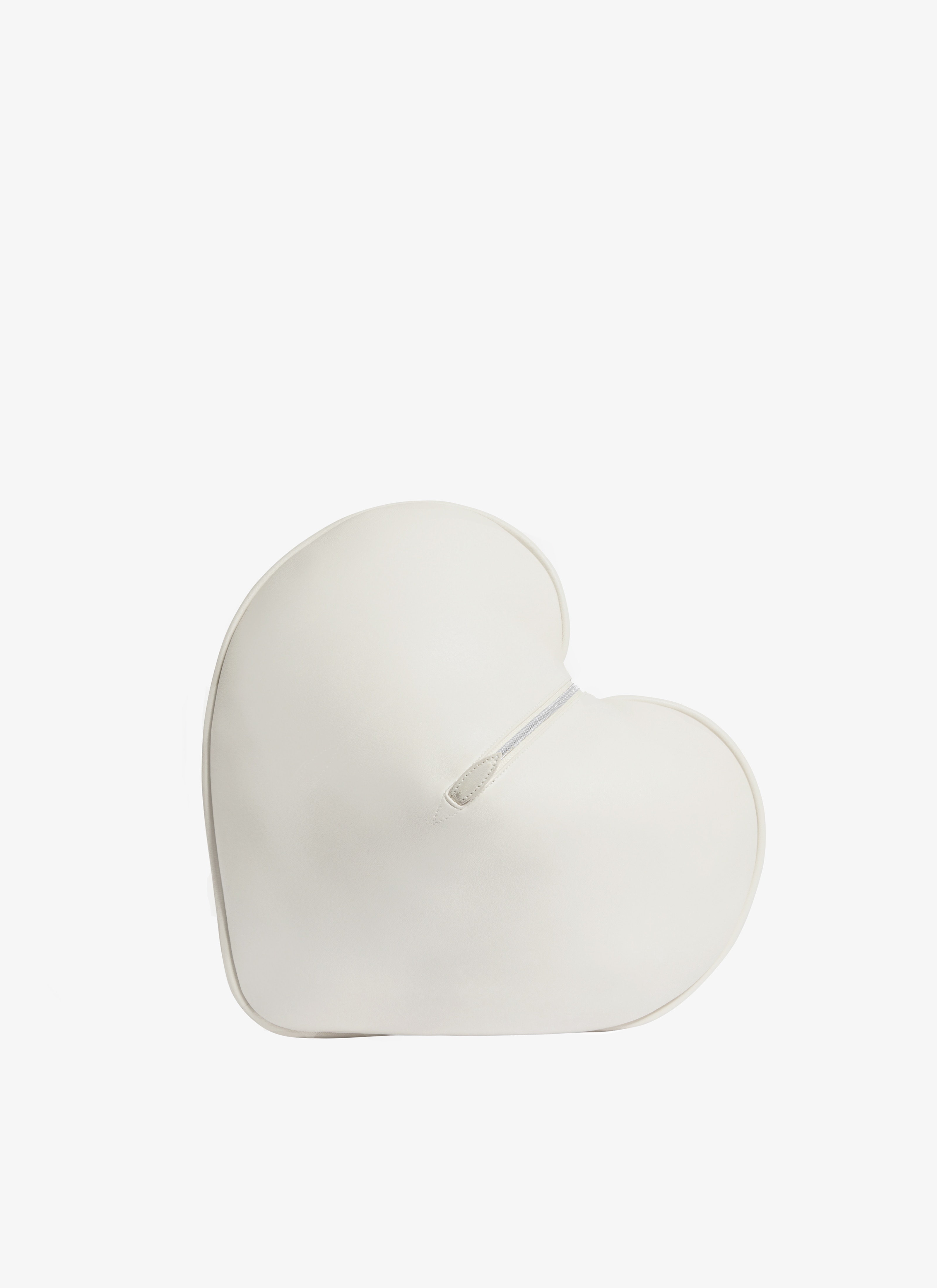 ALAÏA WEIß LE COEUR SOFT AUS LAMMLEDER