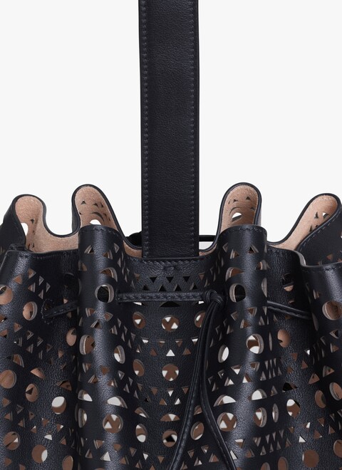 TASCHE ROSE MARIE 28 AUS KALBSLEDER MIT NEUEM VIENNE-MUSTER - maison-alaia.com