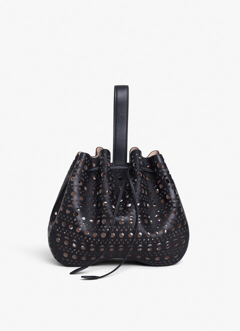 TASCHE ROSE MARIE 28 AUS KALBSLEDER MIT NEUEM VIENNE-MUSTER - maison-alaia.com