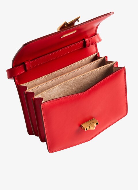LE PAPA SMALL BAG IN BOX CALFSKIN - maison-alaia.com