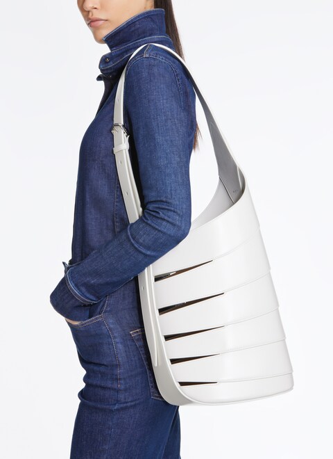 BABEL MEDIUM BAG IN CALFSKIN - maison-alaia.com