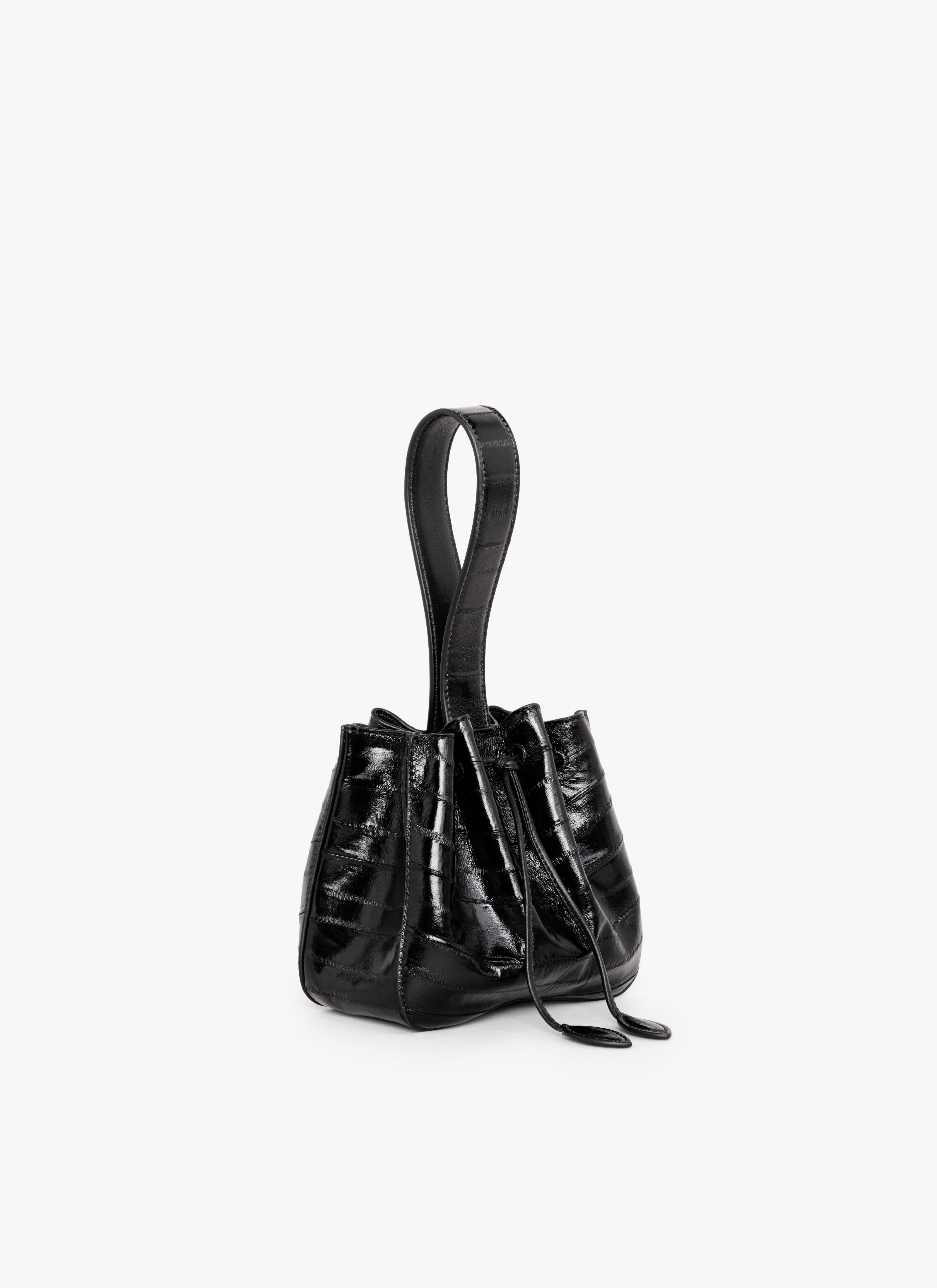 ALAÏA SCHWARZ TASCHE ROSE MARIE AUS KALBSLEDER