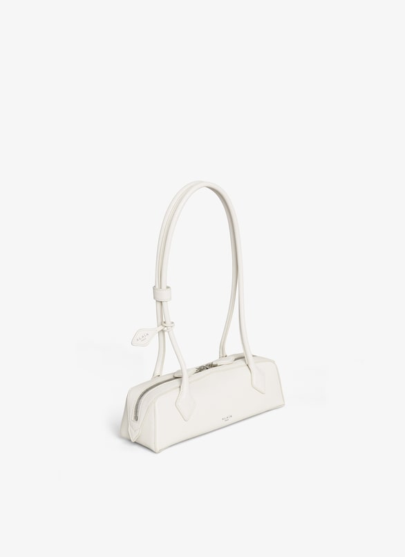 LE TECKEL SMALL BAG IN GOATSKIN ALAÏA IVORY LE TECKEL SMALL BAG IN GOATSKIN