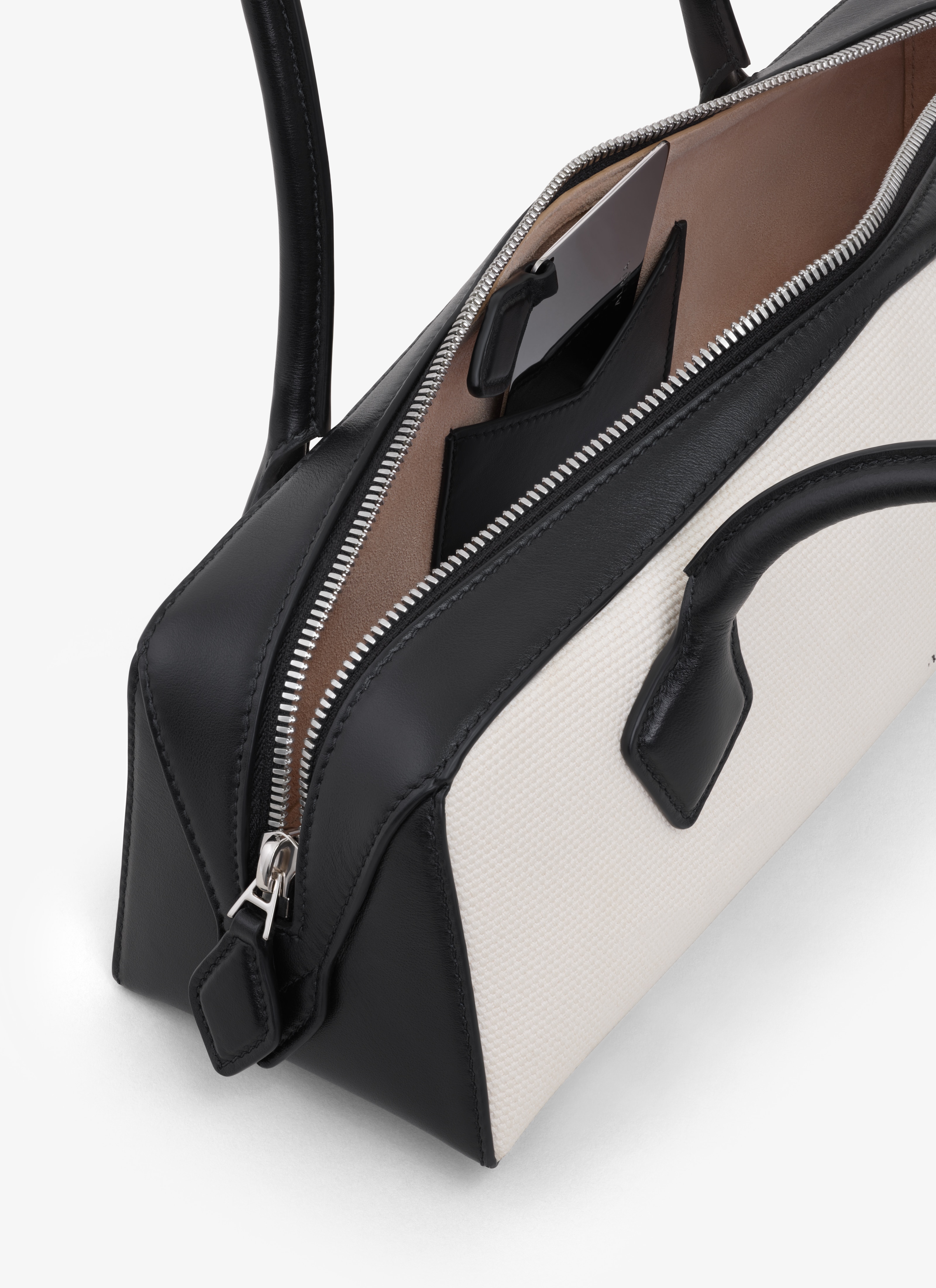 ALAÏA TECKEL キャンバス製 ミディアムバッグ | ショルダー