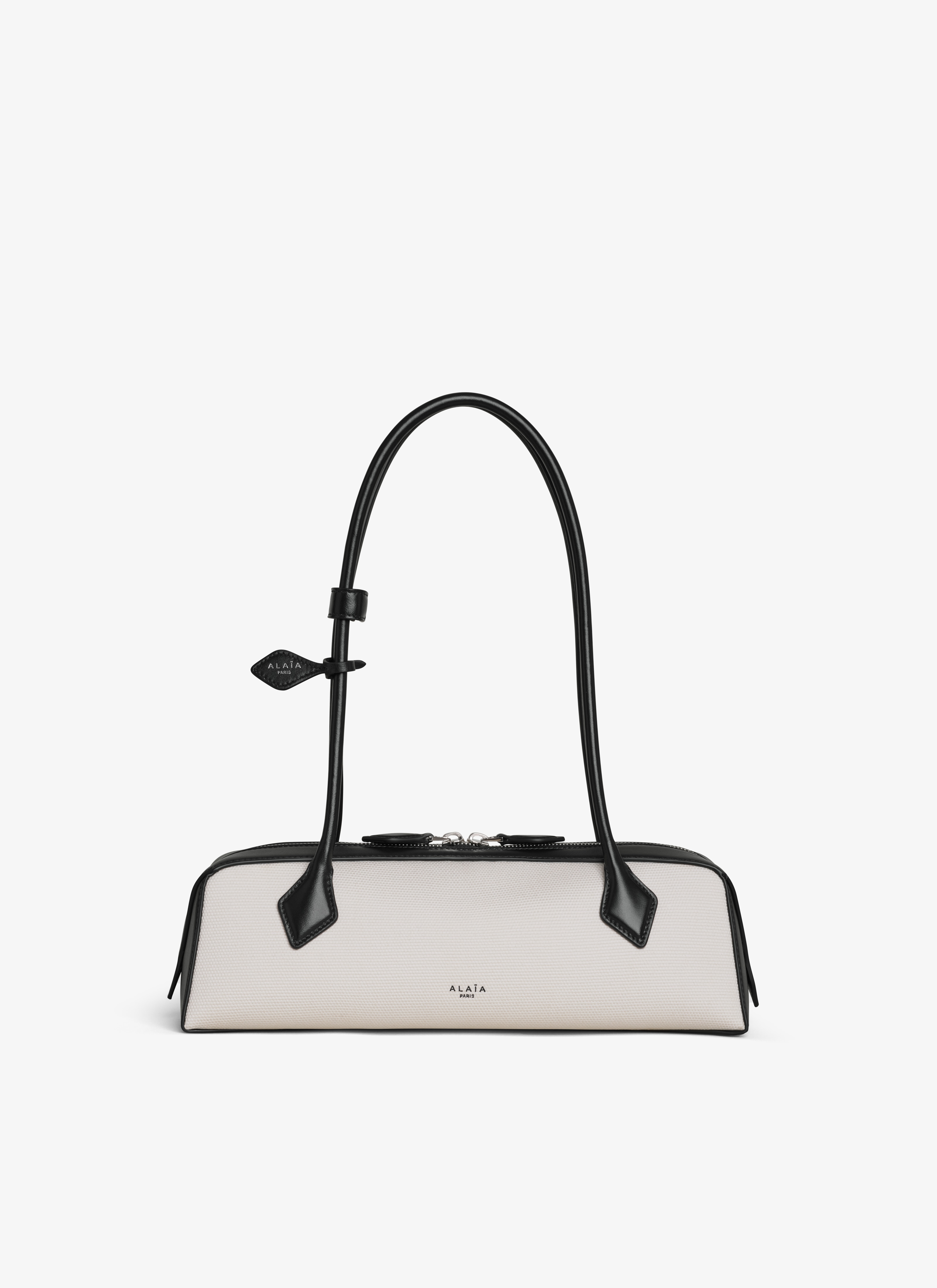 ALAIA Women s LE TECKEL MEDIUM BAG IN CANVAS ALAIA SA