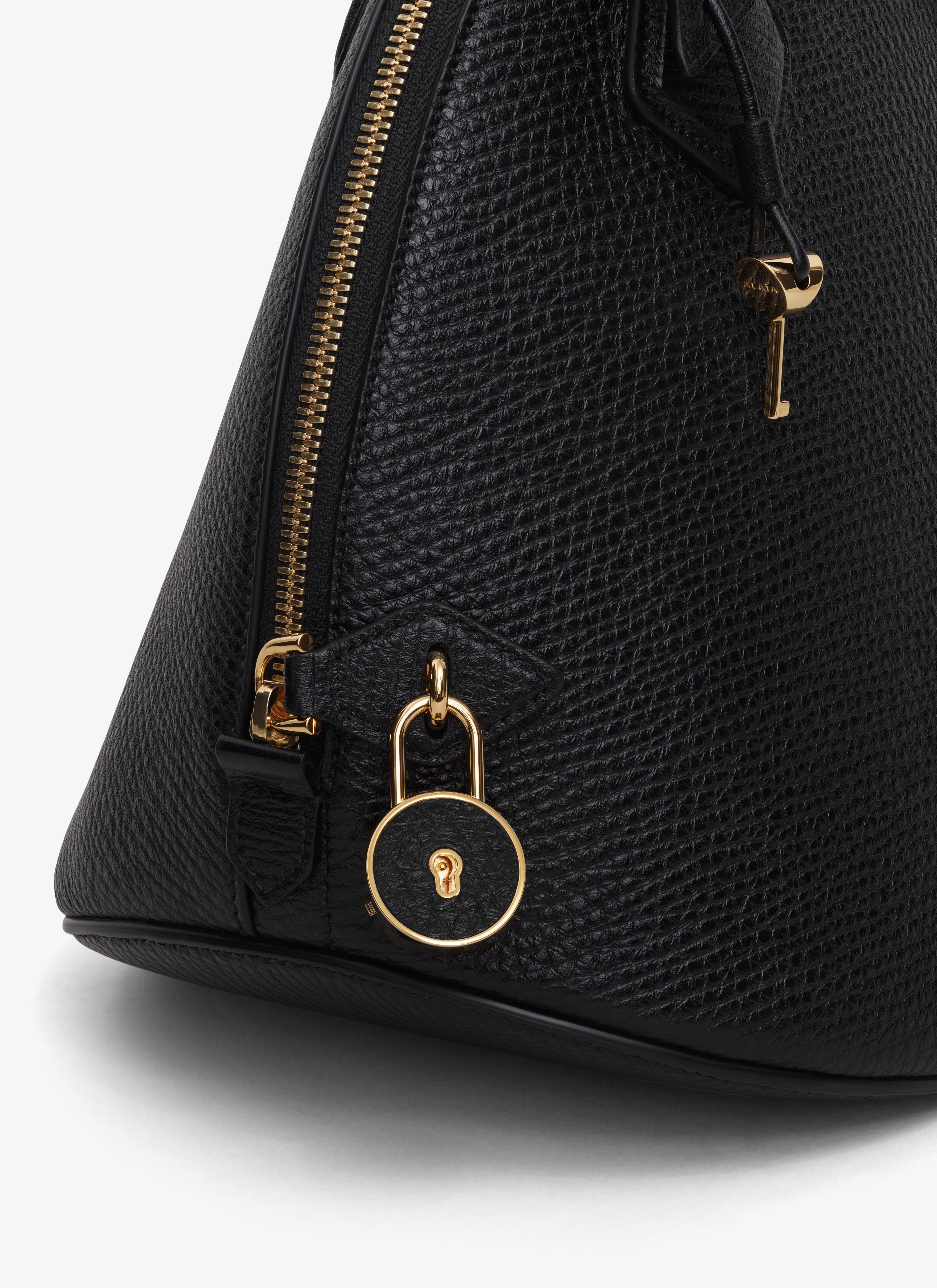 ALAÏA BLACK DOME 32 BAG IN CALFSKIN