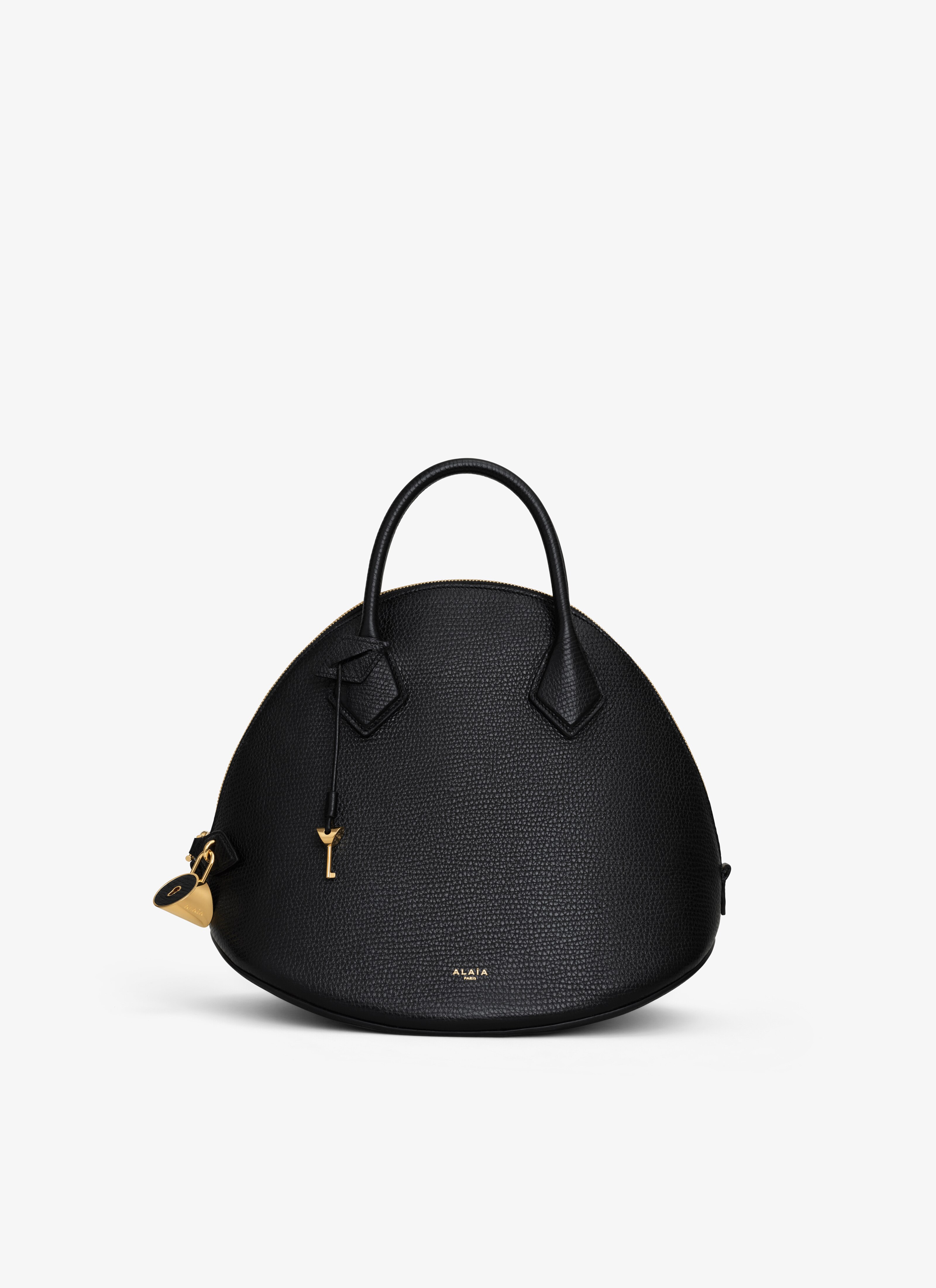 ALAÏA BLACK DOME 32 BAG IN CALFSKIN