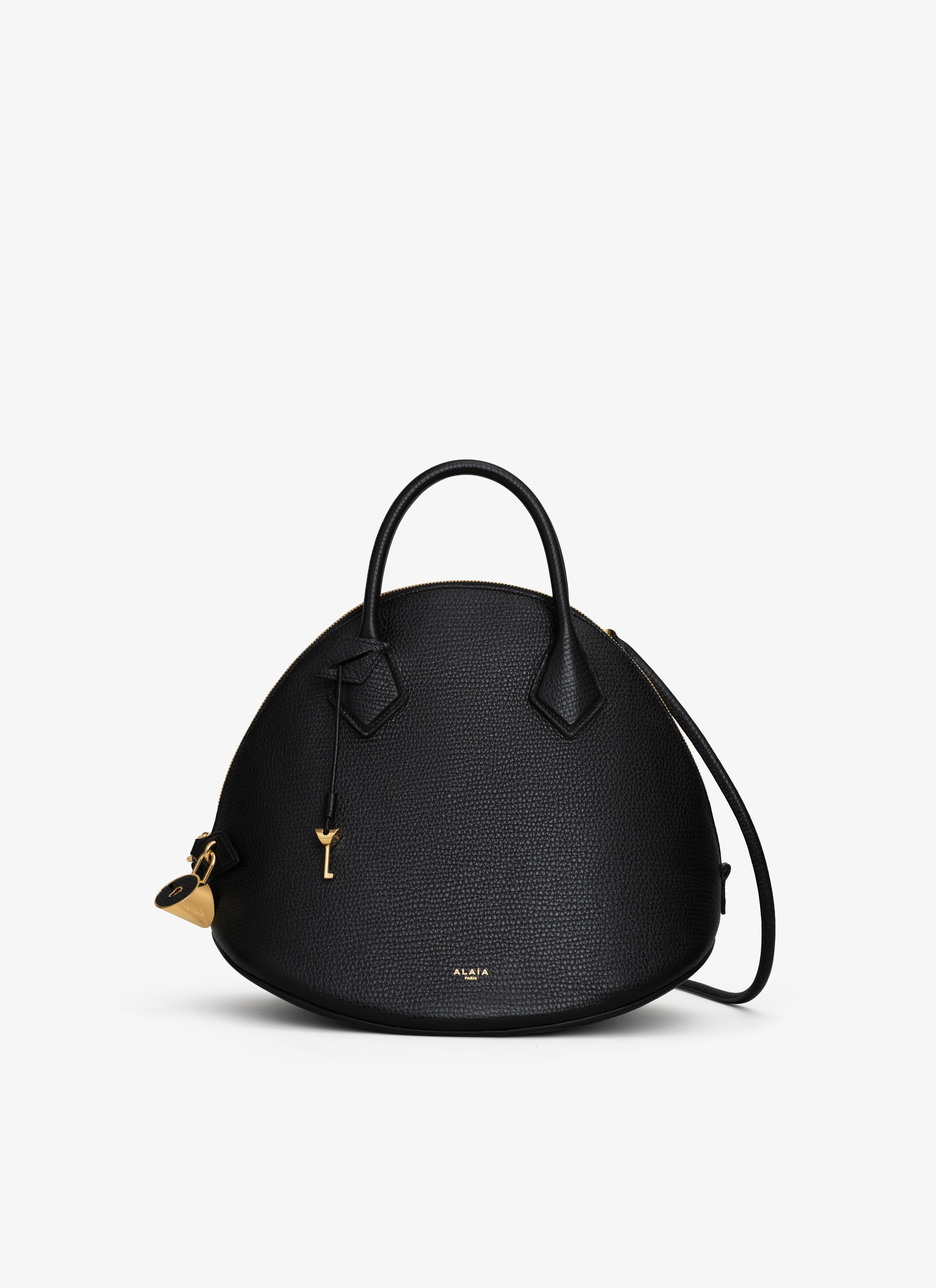 ALAÏA BLACK DOME 32 BAG IN CALFSKIN