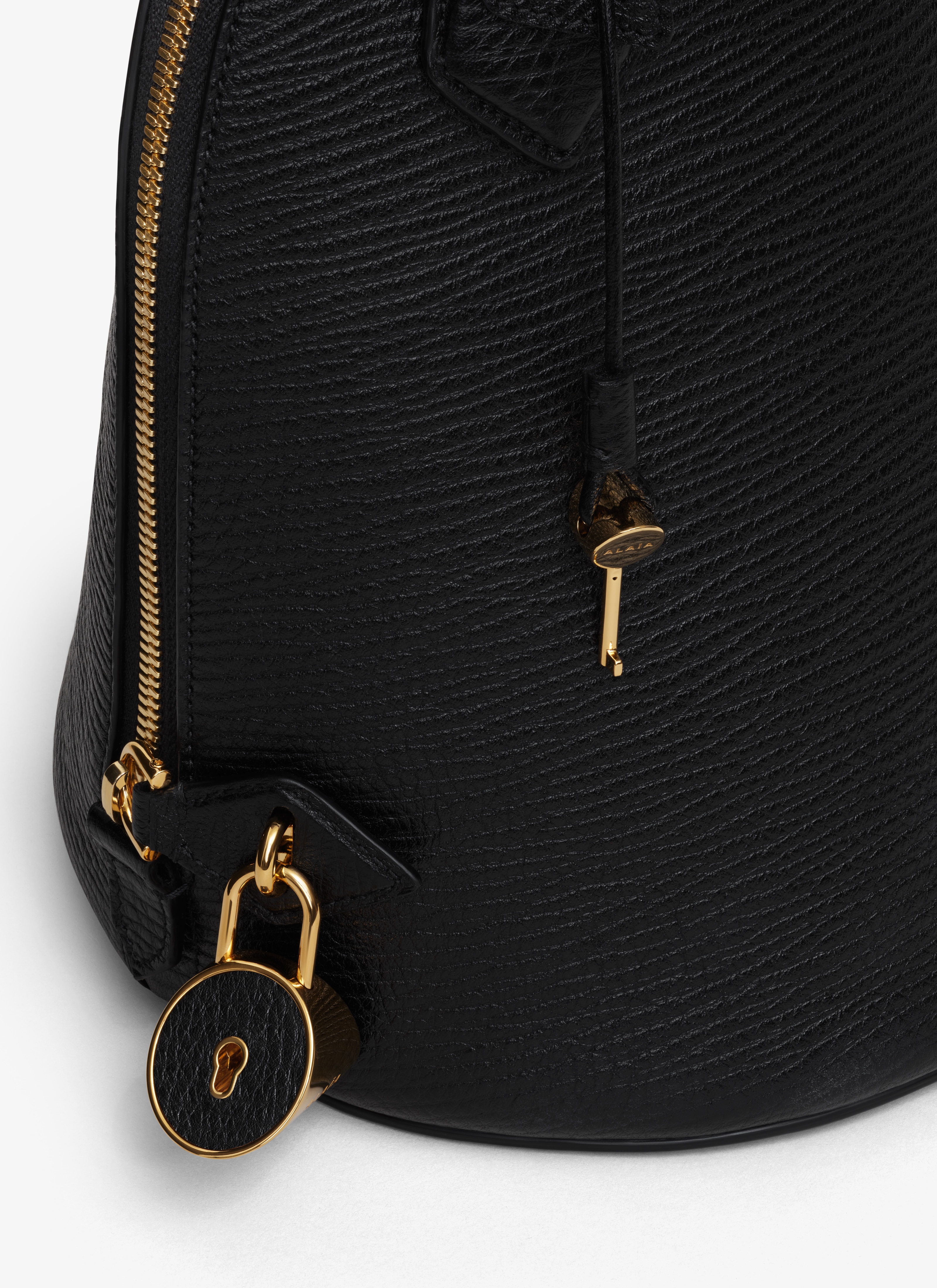 ALAÏA SCHWARZ TASCHE DOME 19 AUS KALBSLEDER