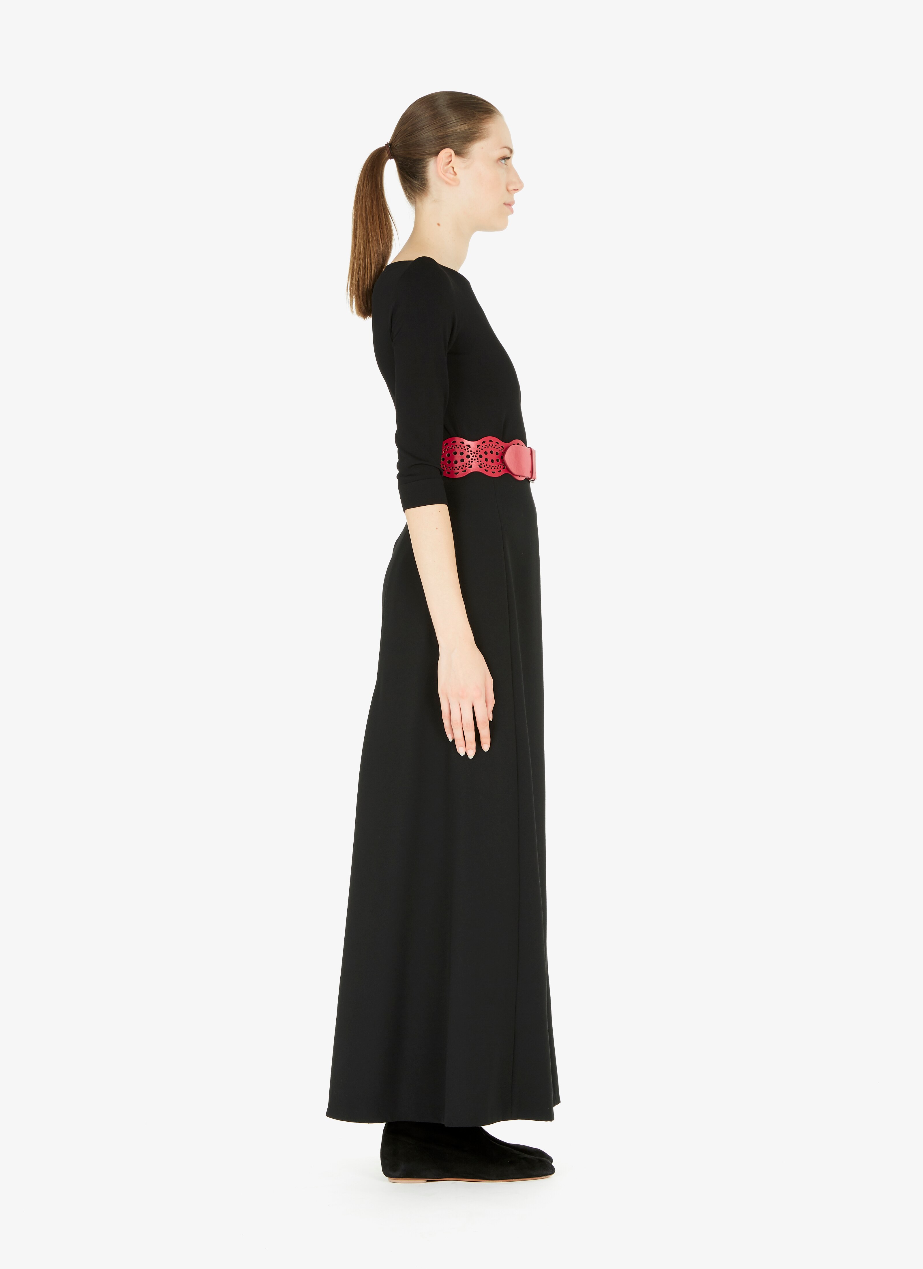 ALAÏA RASPBERRY PINK BELT