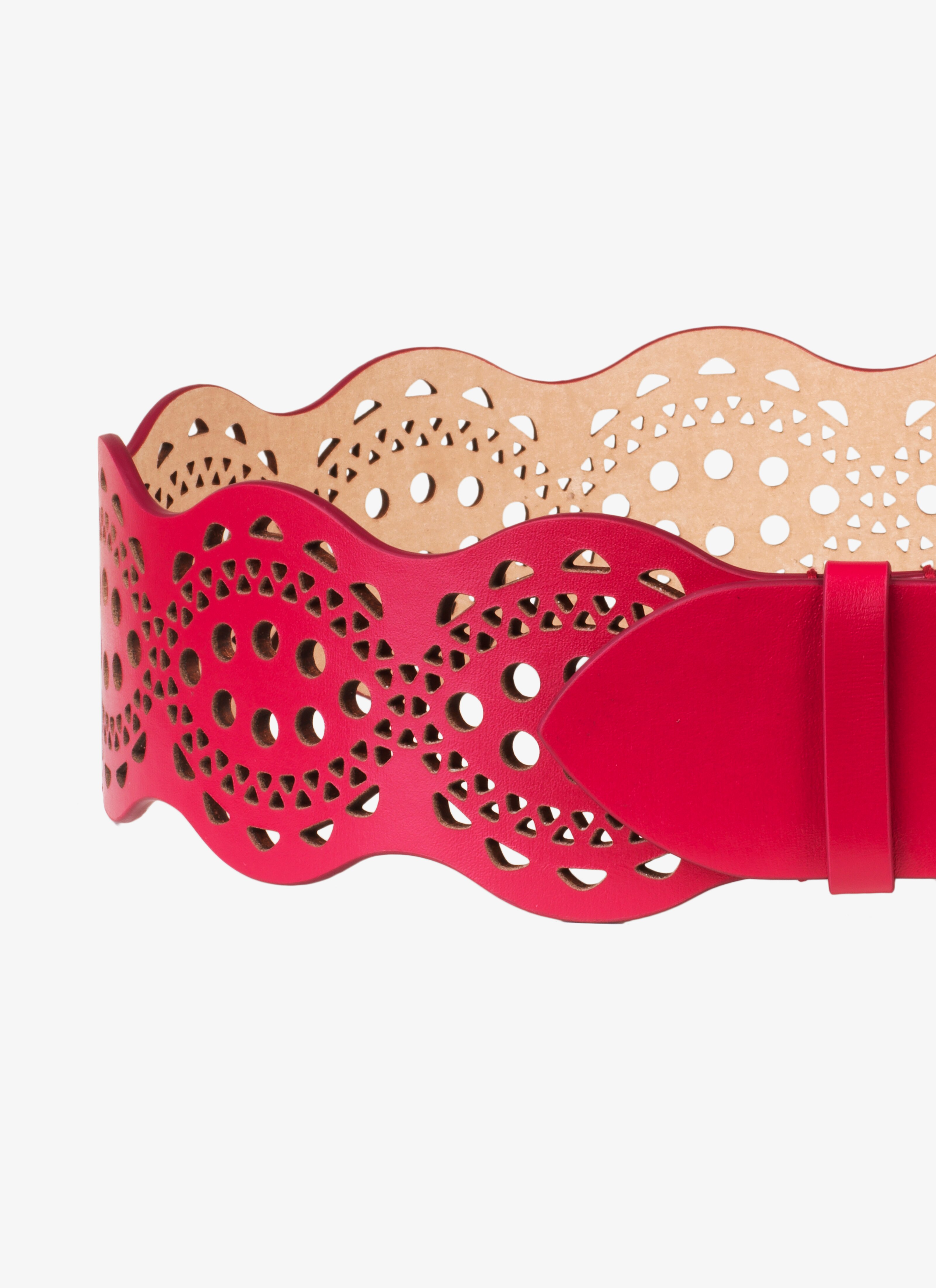 ALAÏA RASPBERRY PINK BELT