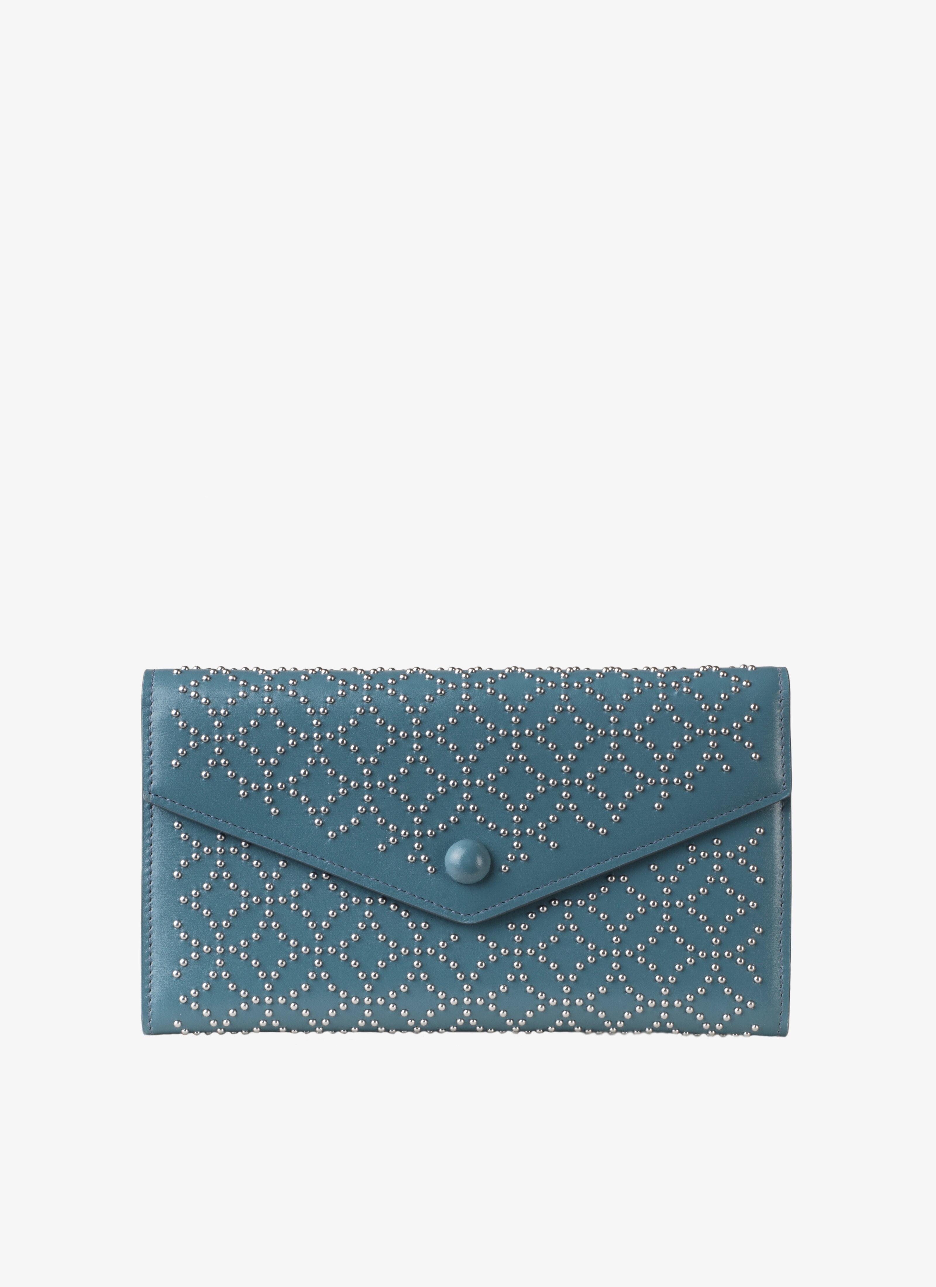 ALAÏA HORIZON BLUE LOUISE 19 WALLET