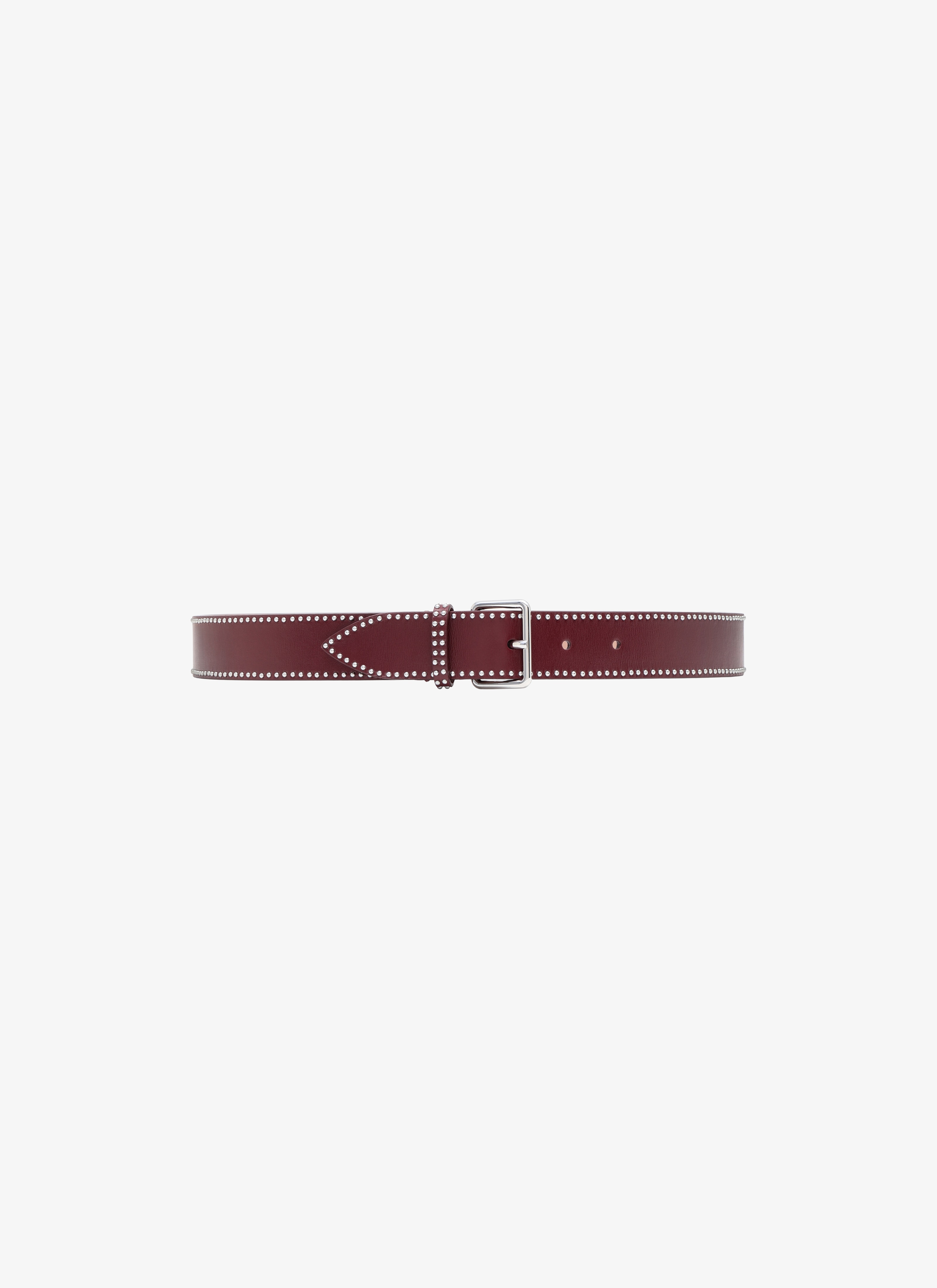 ALAÏA PURPLE THIN BELT