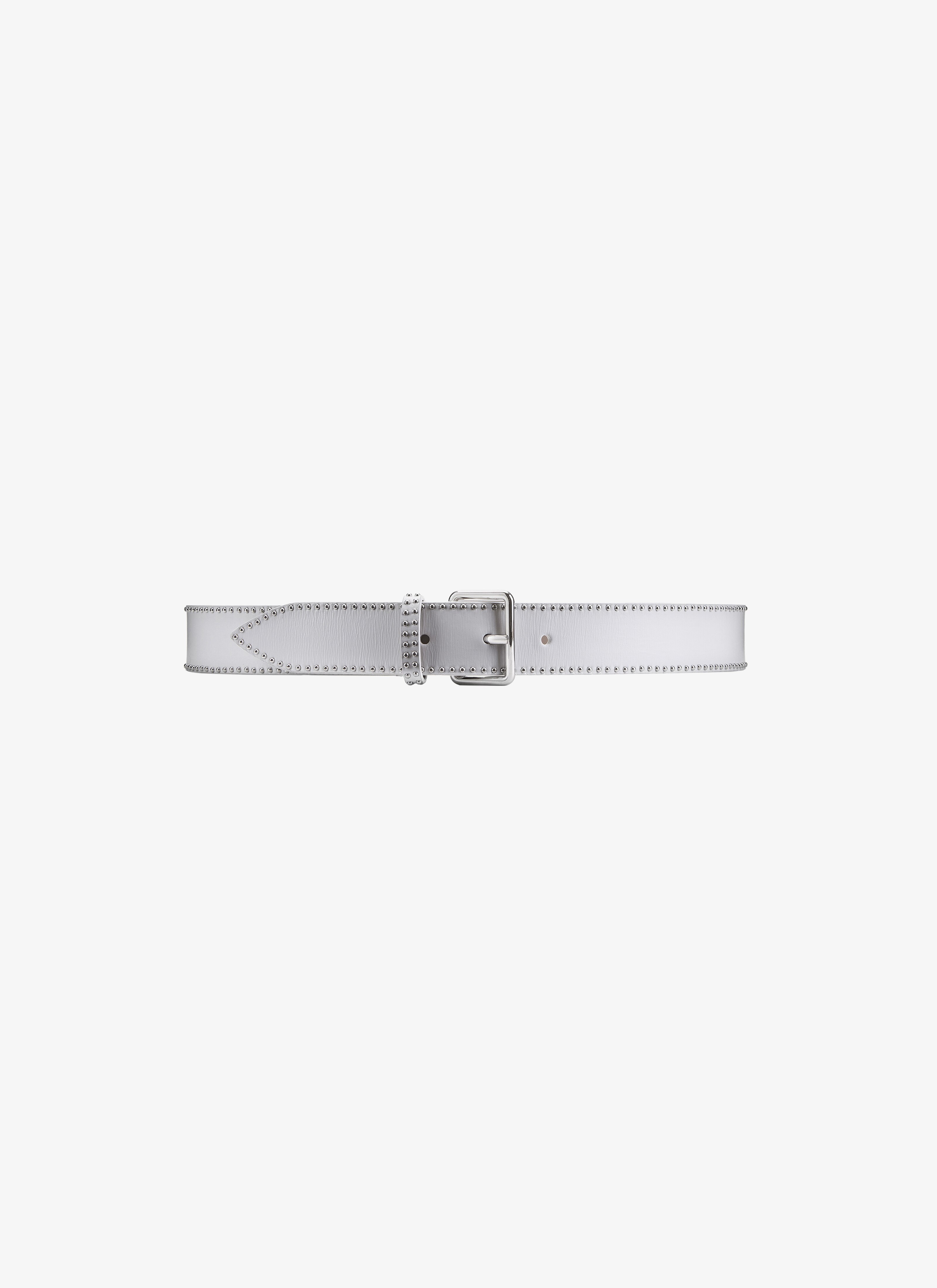 ALAÏA WHITE THIN BELT
