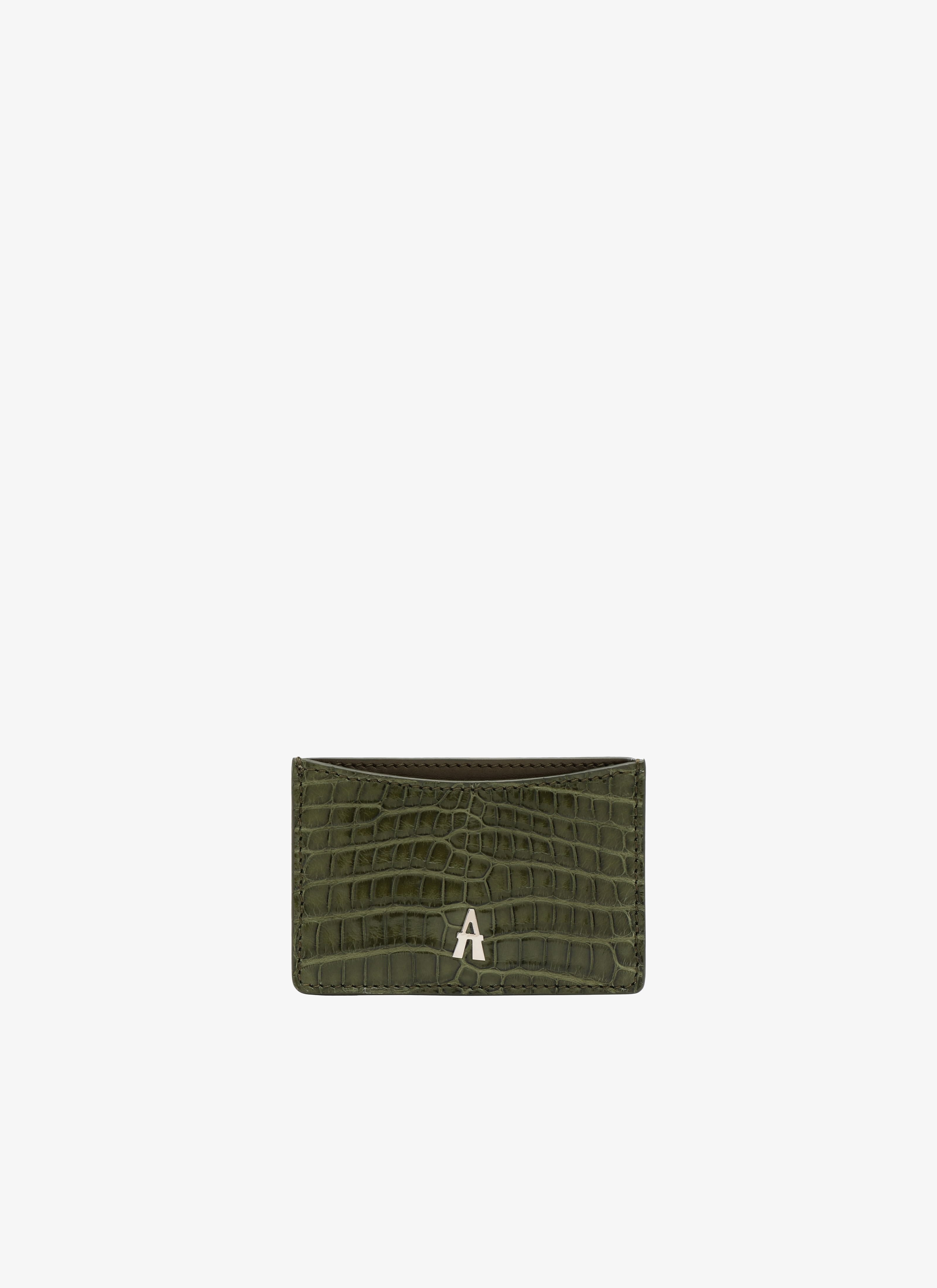 ALAÏA KHAKI CARD CASE 10