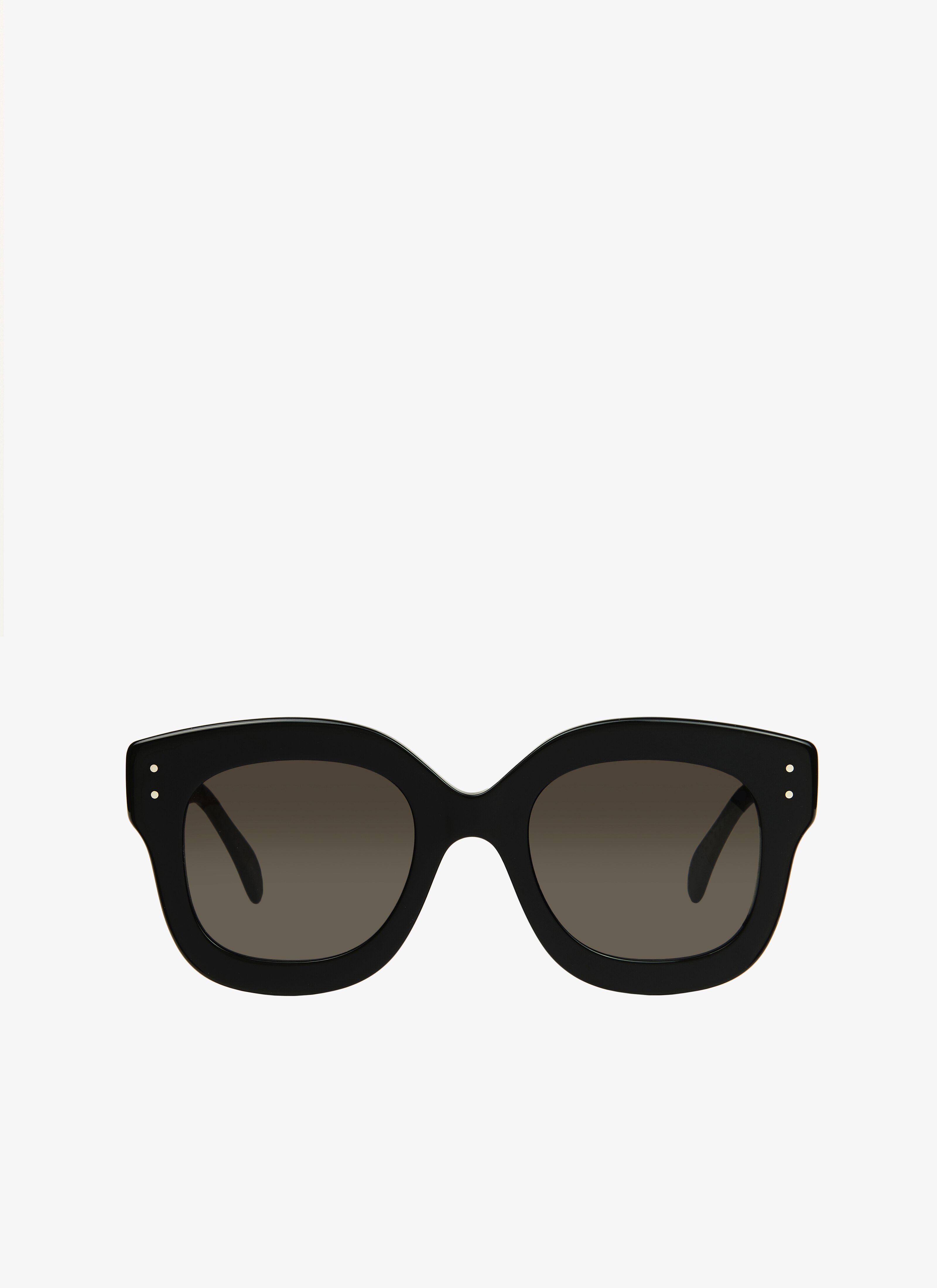 ALAÏA BLACK-BLACK-GRAY SUNGLASSES