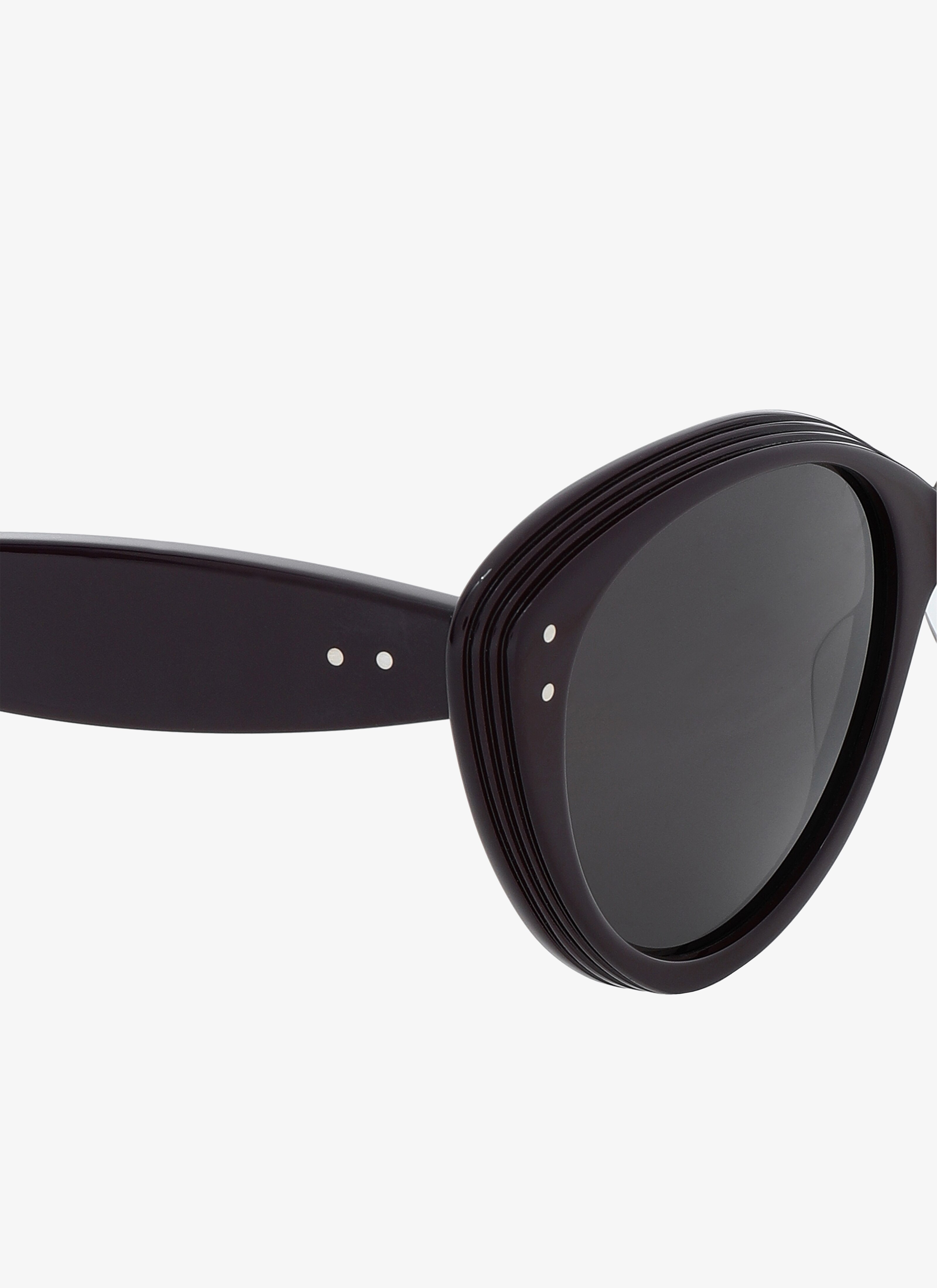 Burgundy Cat-Eye Sunglasses Burgundy Cat-Eye Sunglasses - maison-alaia.com