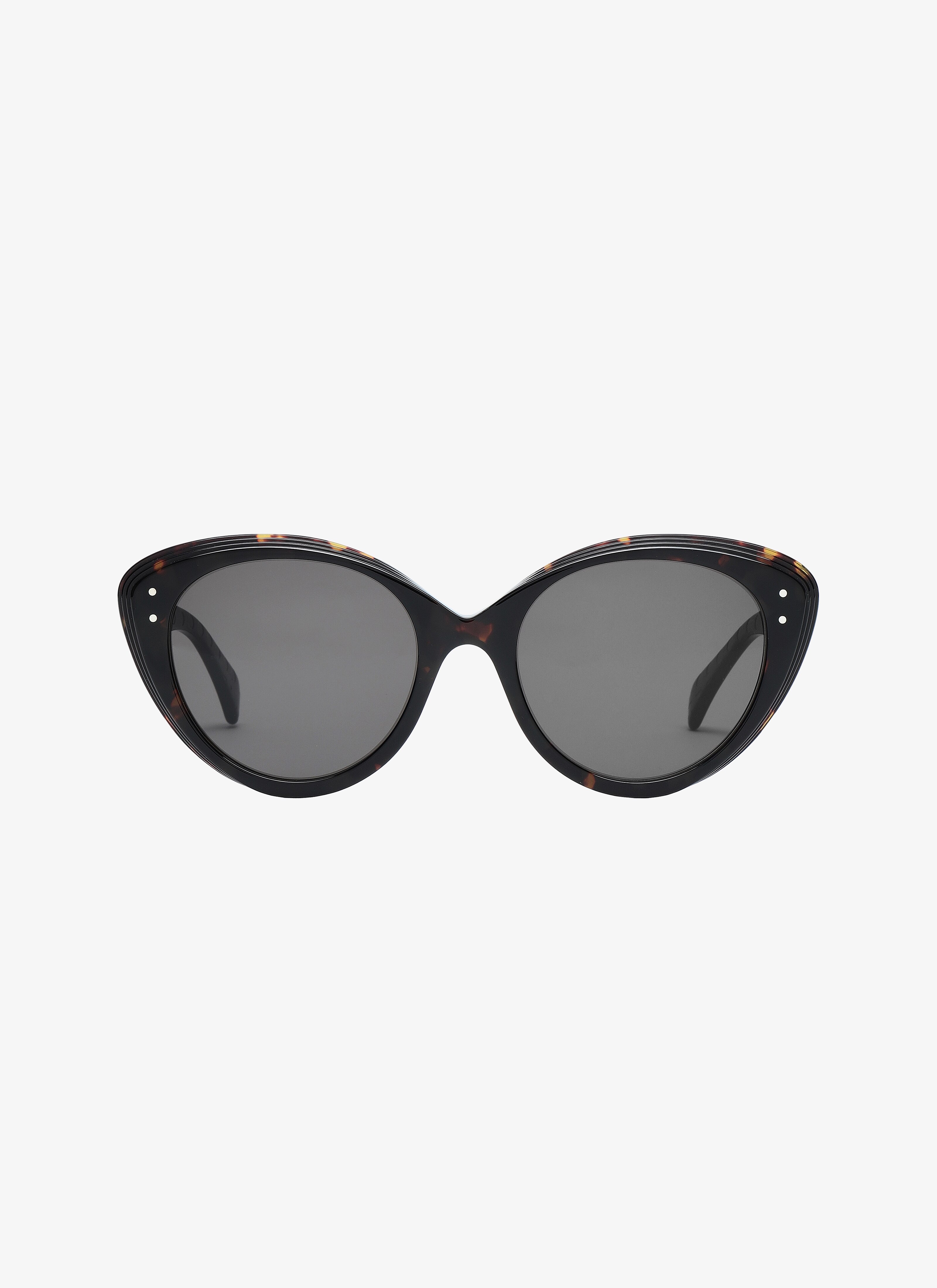 ALAÏA BURGUNDY-BURGUNDY-GRAY BURGUNDY CAT-EYE SUNGLASSES