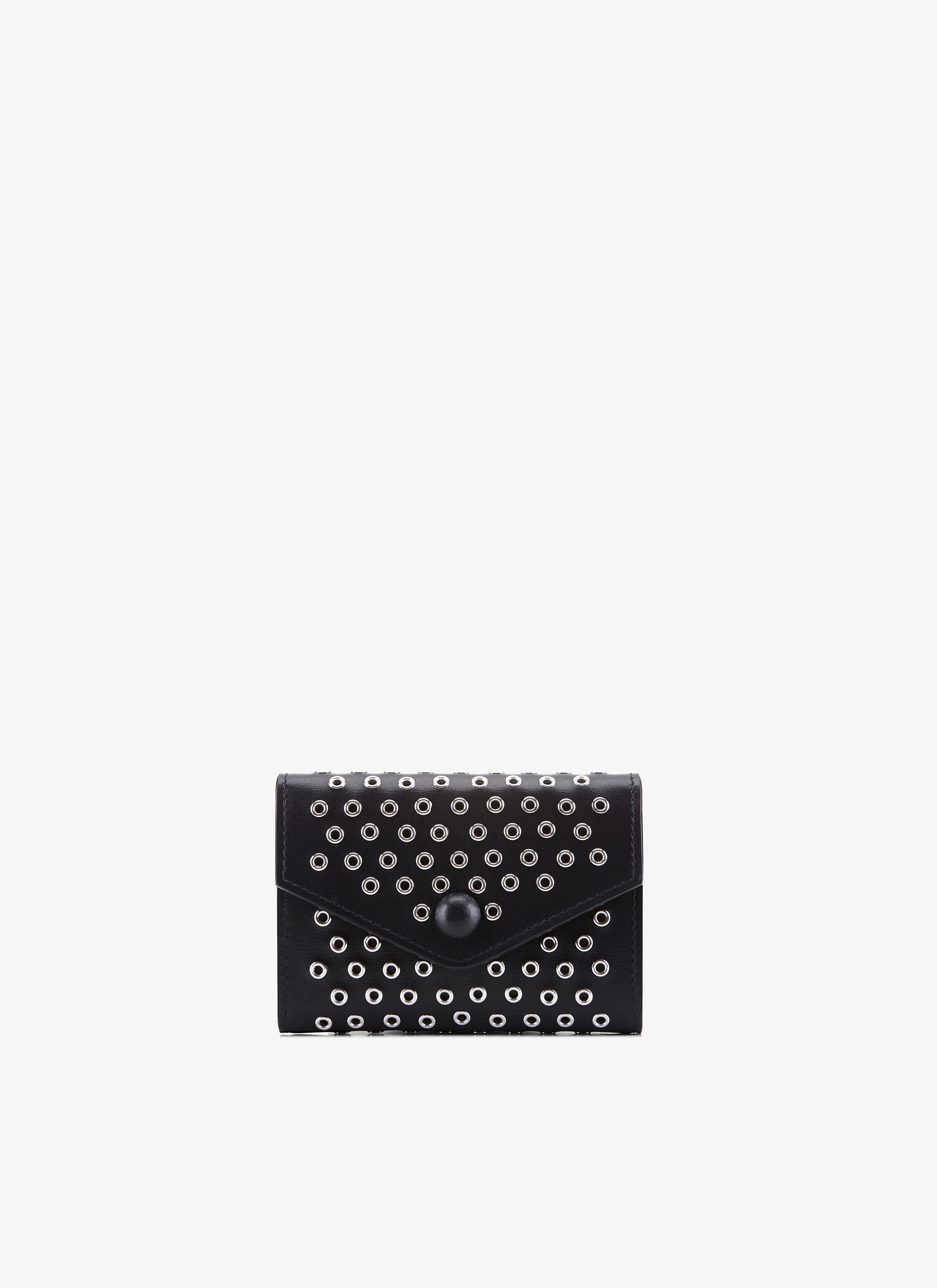 ALAÏA BLACK LOUISE 10 CARDHOLDER