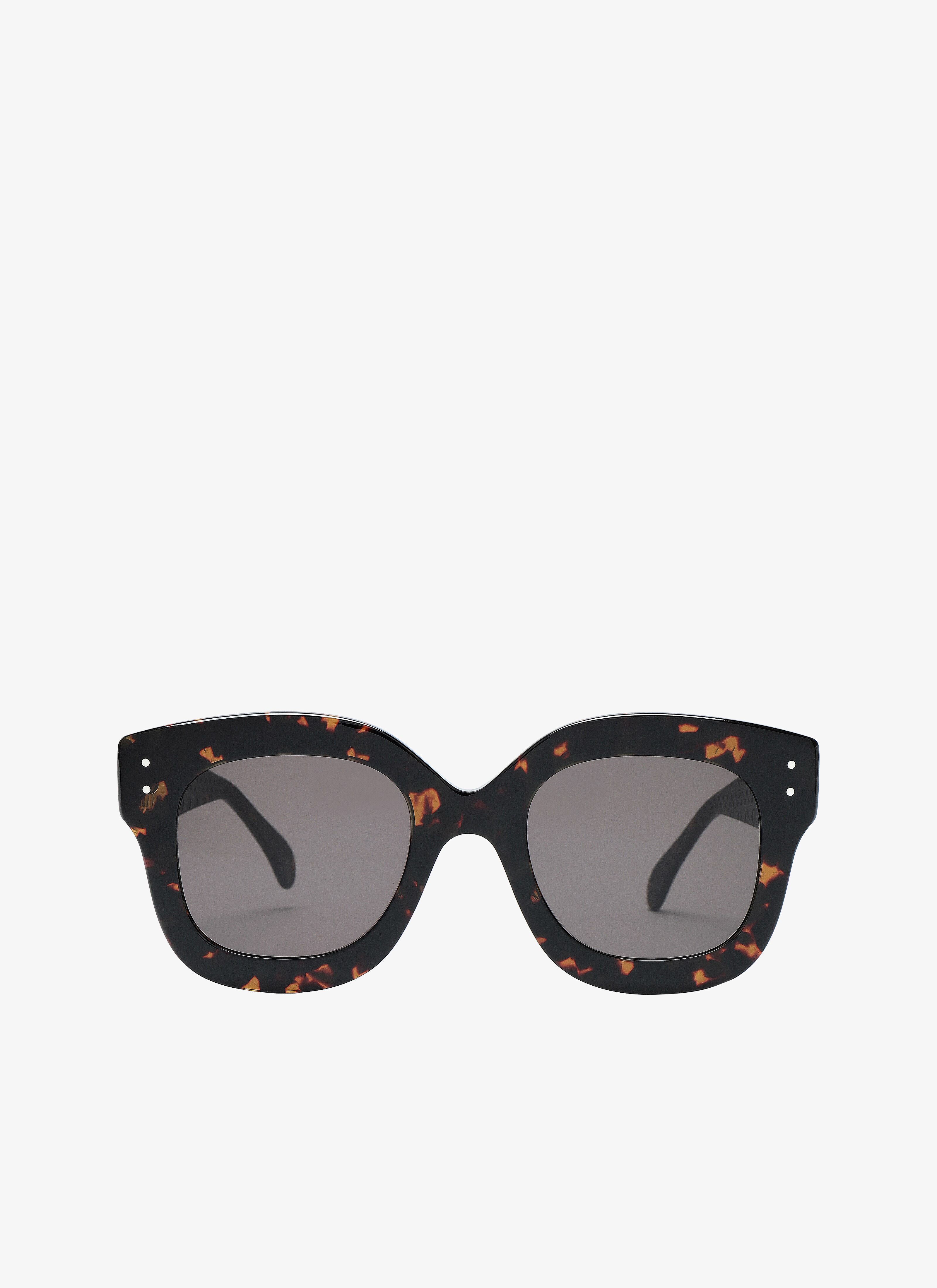 ALAÏA HAVANA-HAVANA-GREY  GLASSES BROWN/SILVER