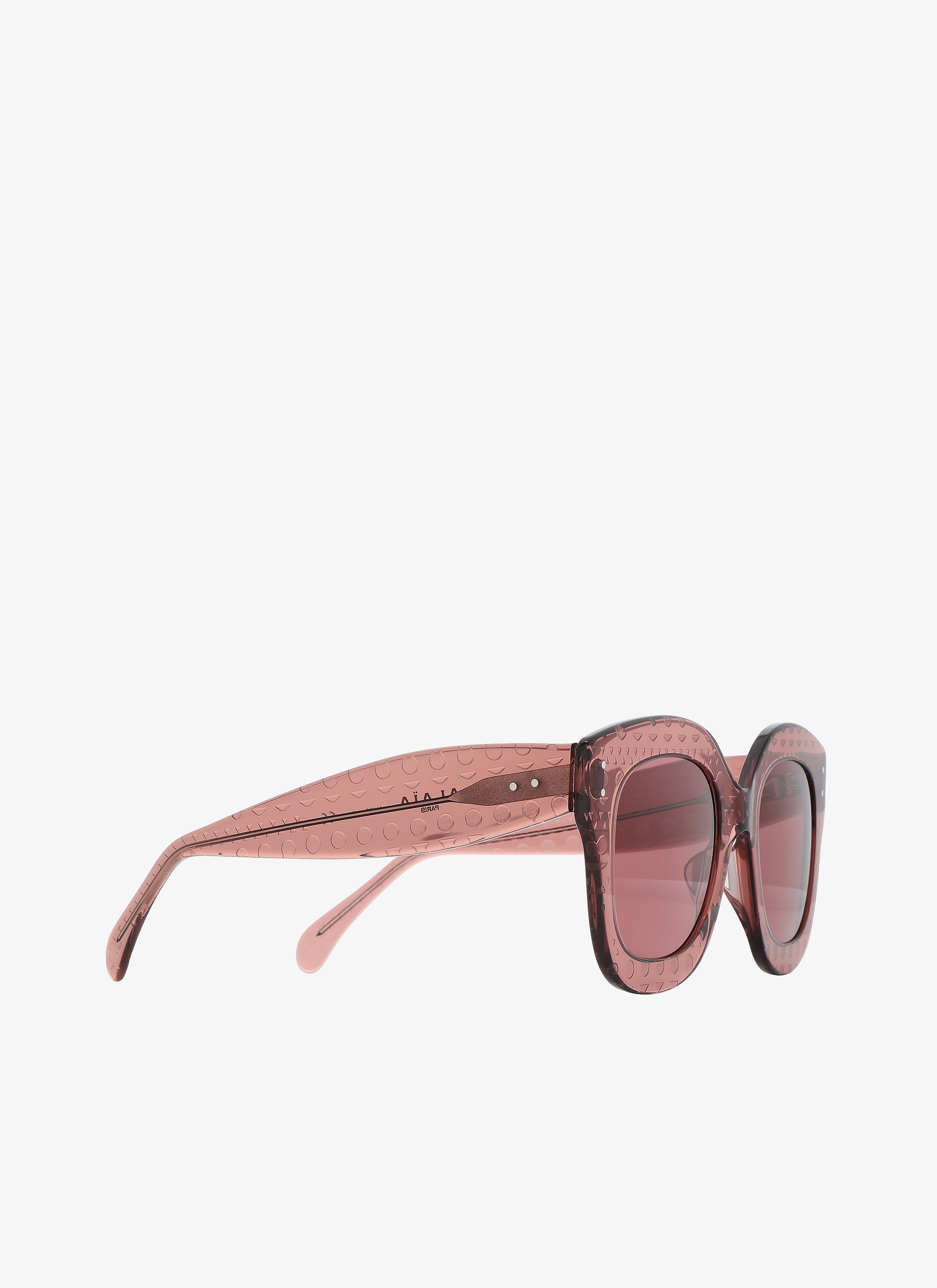 Blush-Pink Sunglasses Blush-Pink Sunglasses - maison-alaia.com