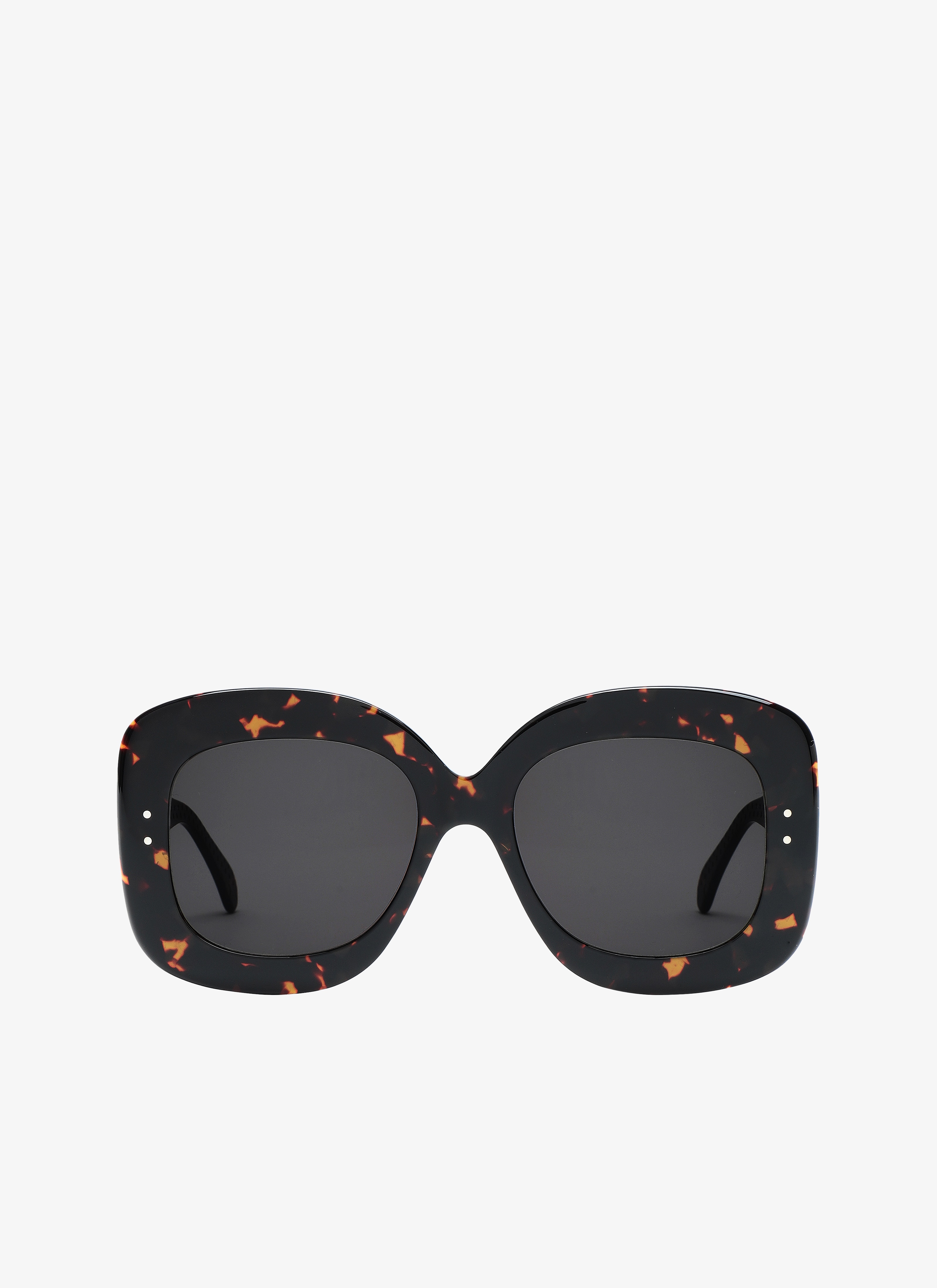 ALAÏA HAVANA-HAVANA-GRAY  GLASSES LUNETTES BROWN/SILVER