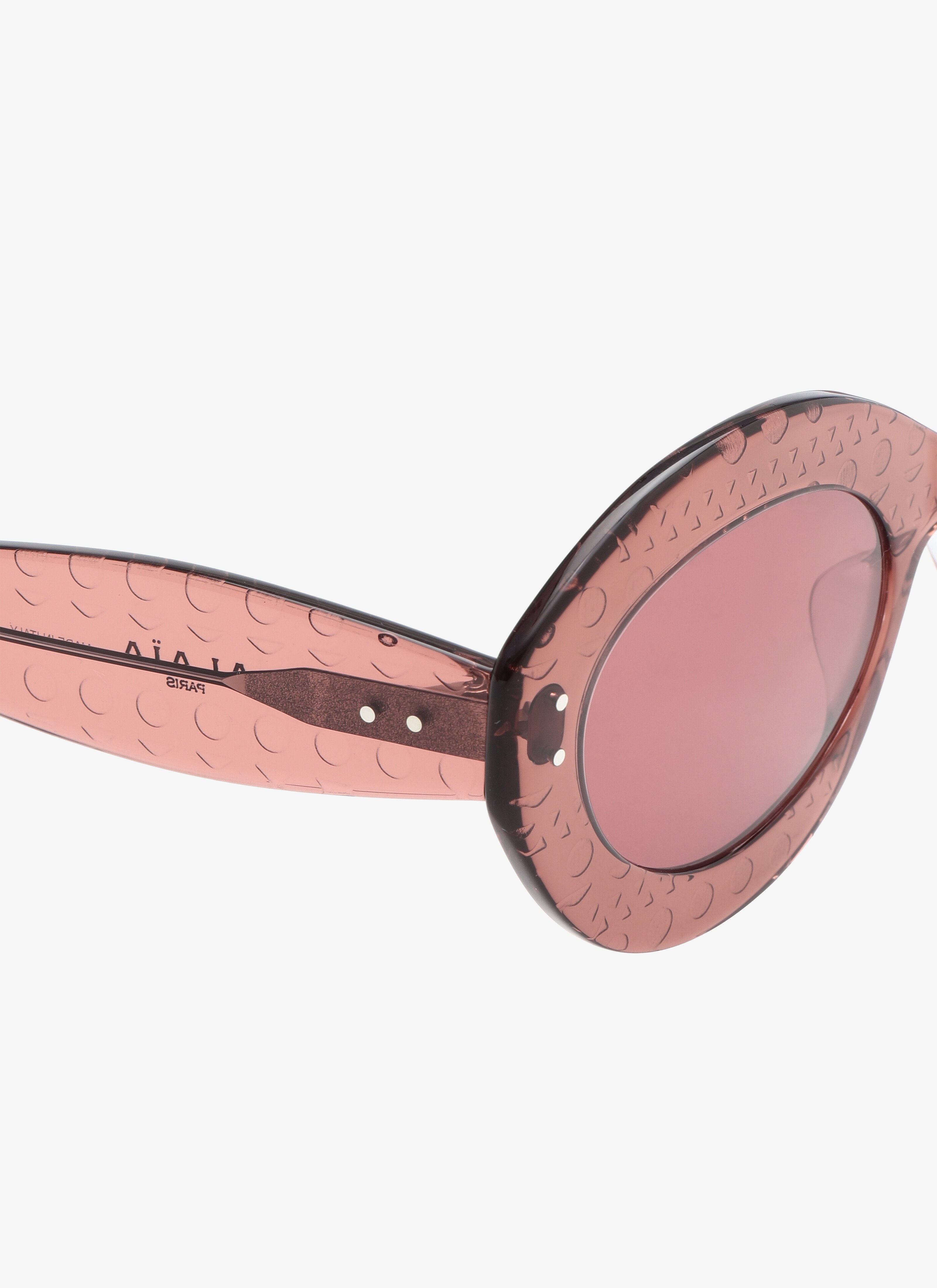 Blush Oval Sunglasses Blush Oval Sunglasses - maison-alaia.com