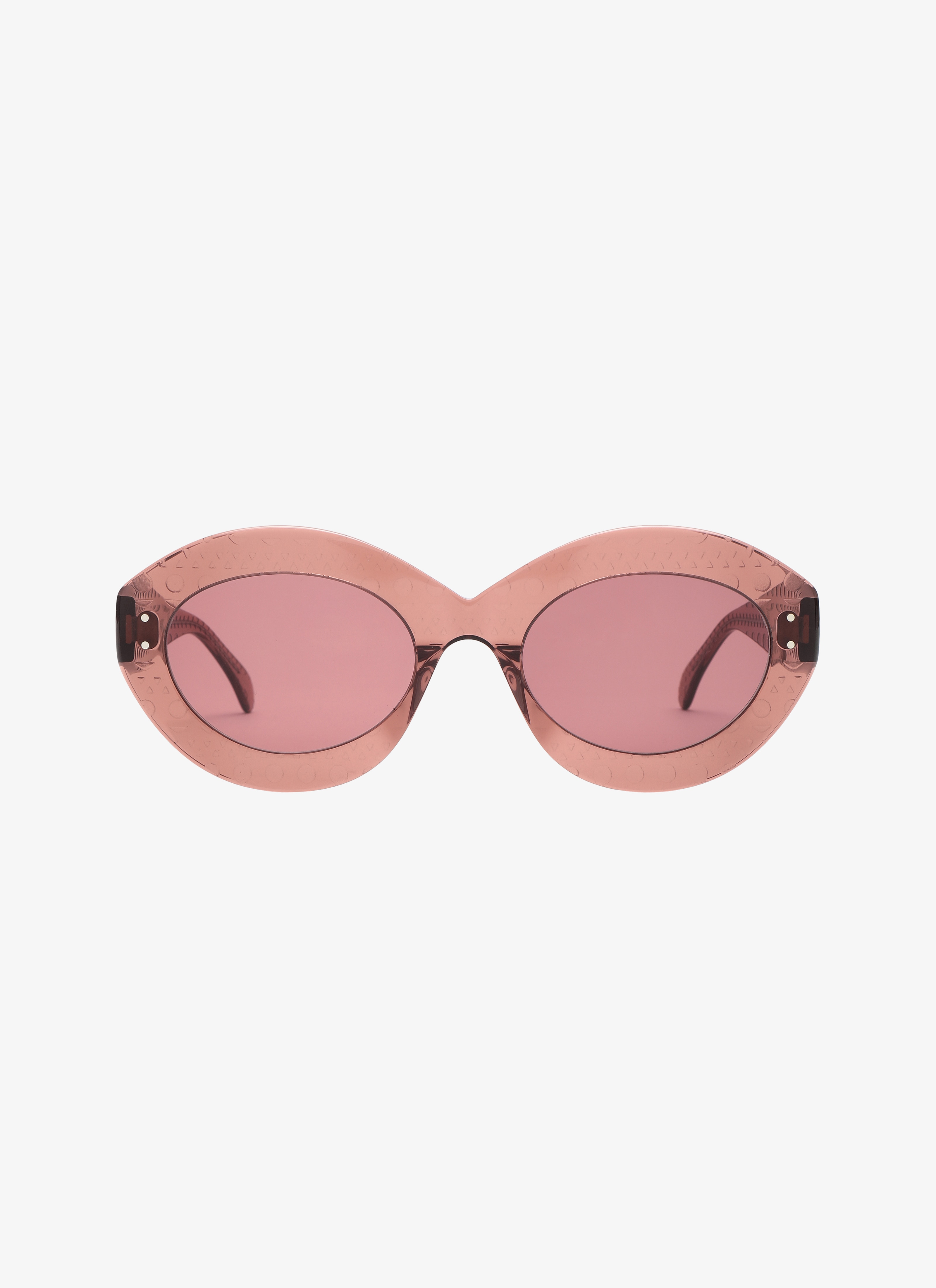 ALAÏA BLUSH-BLUSH-RED SUNGLASSES